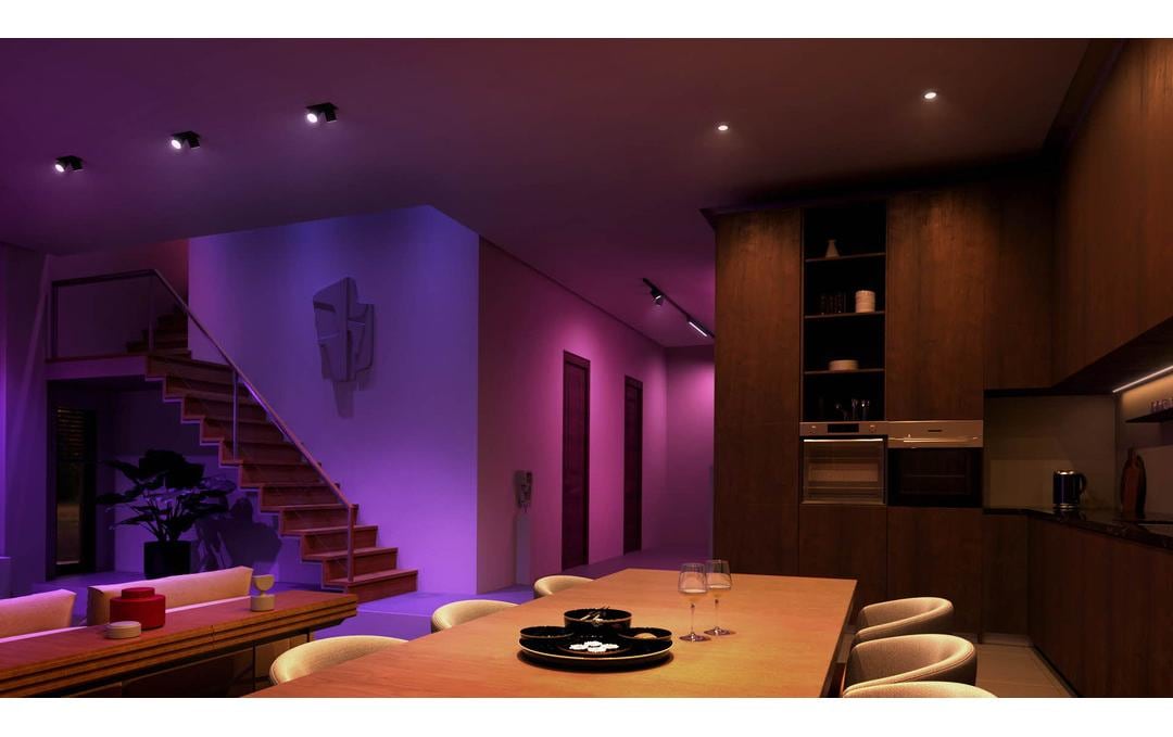 Philips Hue LED-Reflektor MR16 GU5.3 2er-Pack – 6,3 W dimmbar, 400 lm, 2000–6500 K, für Zigbee