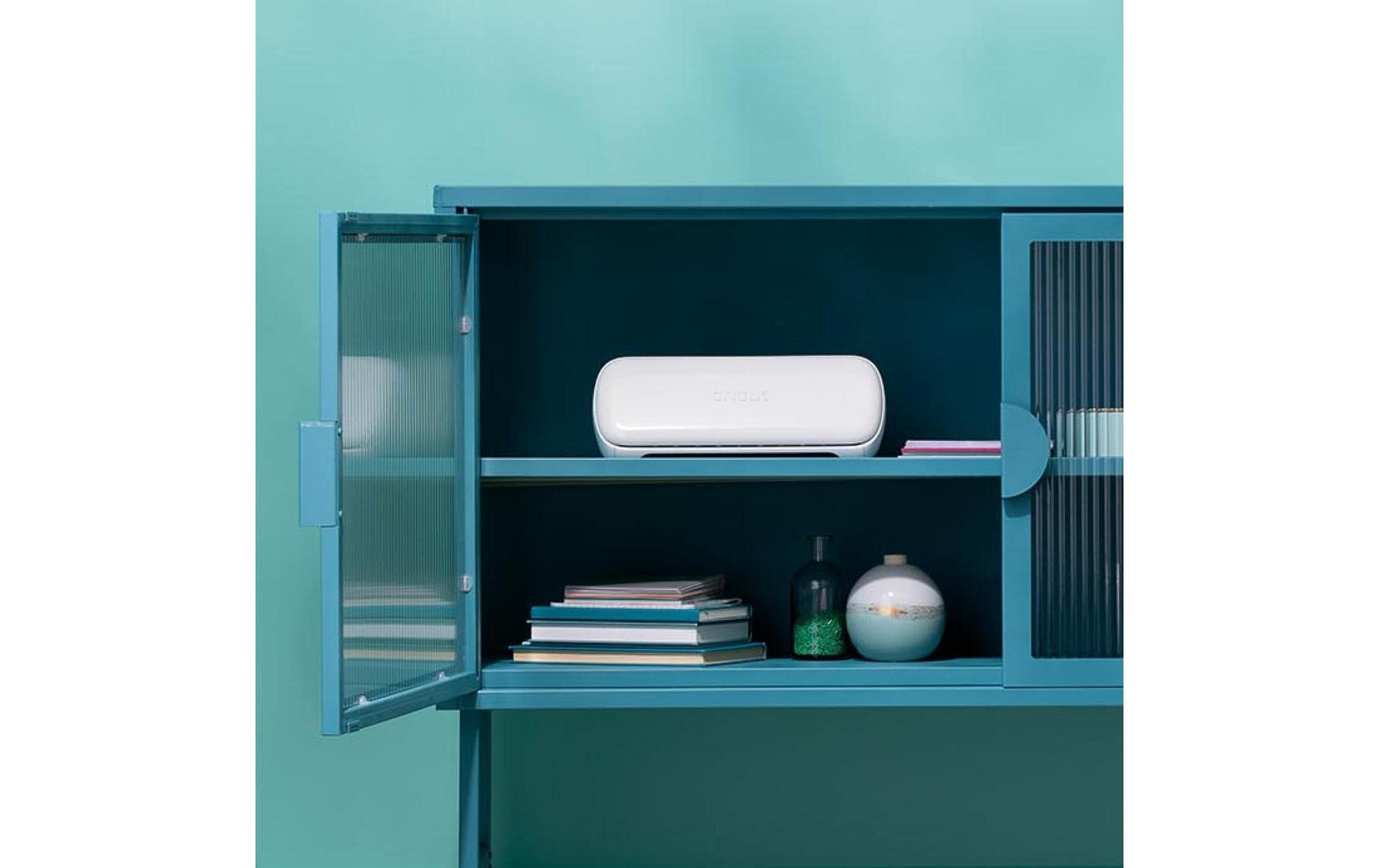 Cricut Schneideplotter Joy Xtra Starter – max. Breite 216 mm, Materialdicke 1 mm, weiss
