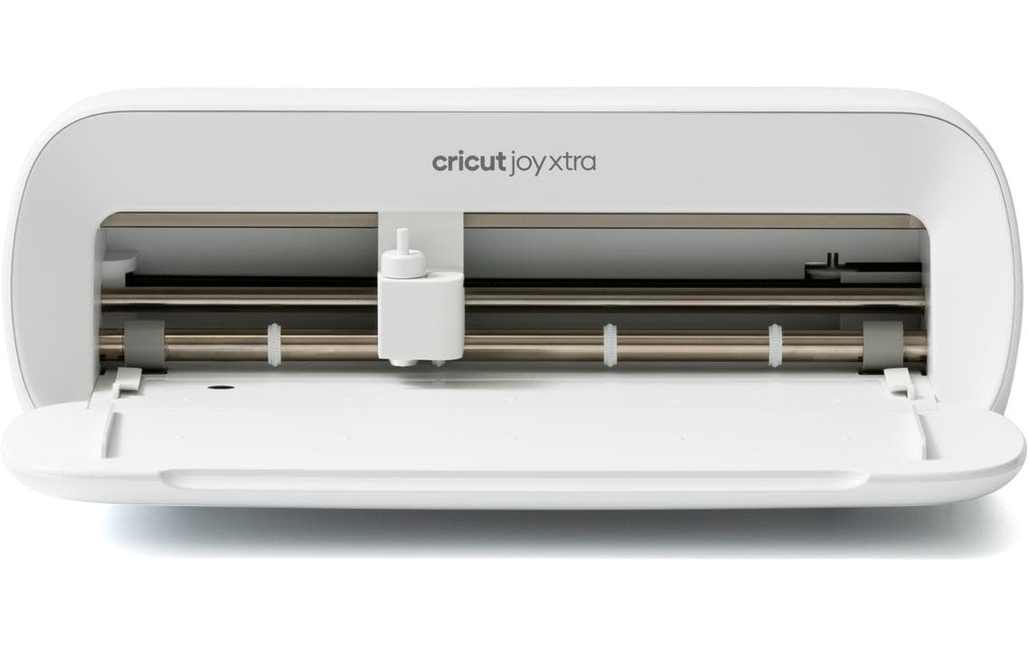 Cricut Schneideplotter Joy Xtra Starter – max. Breite 216 mm, Materialdicke 1 mm, weiss