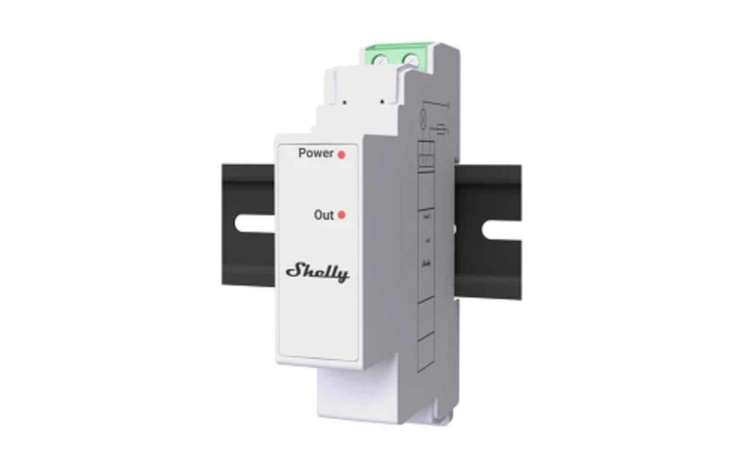Shelly Pro 3EM Switch Add-on – Zubehör – Schaltkontakt, DIN-Schiene – für Shelly 3EM