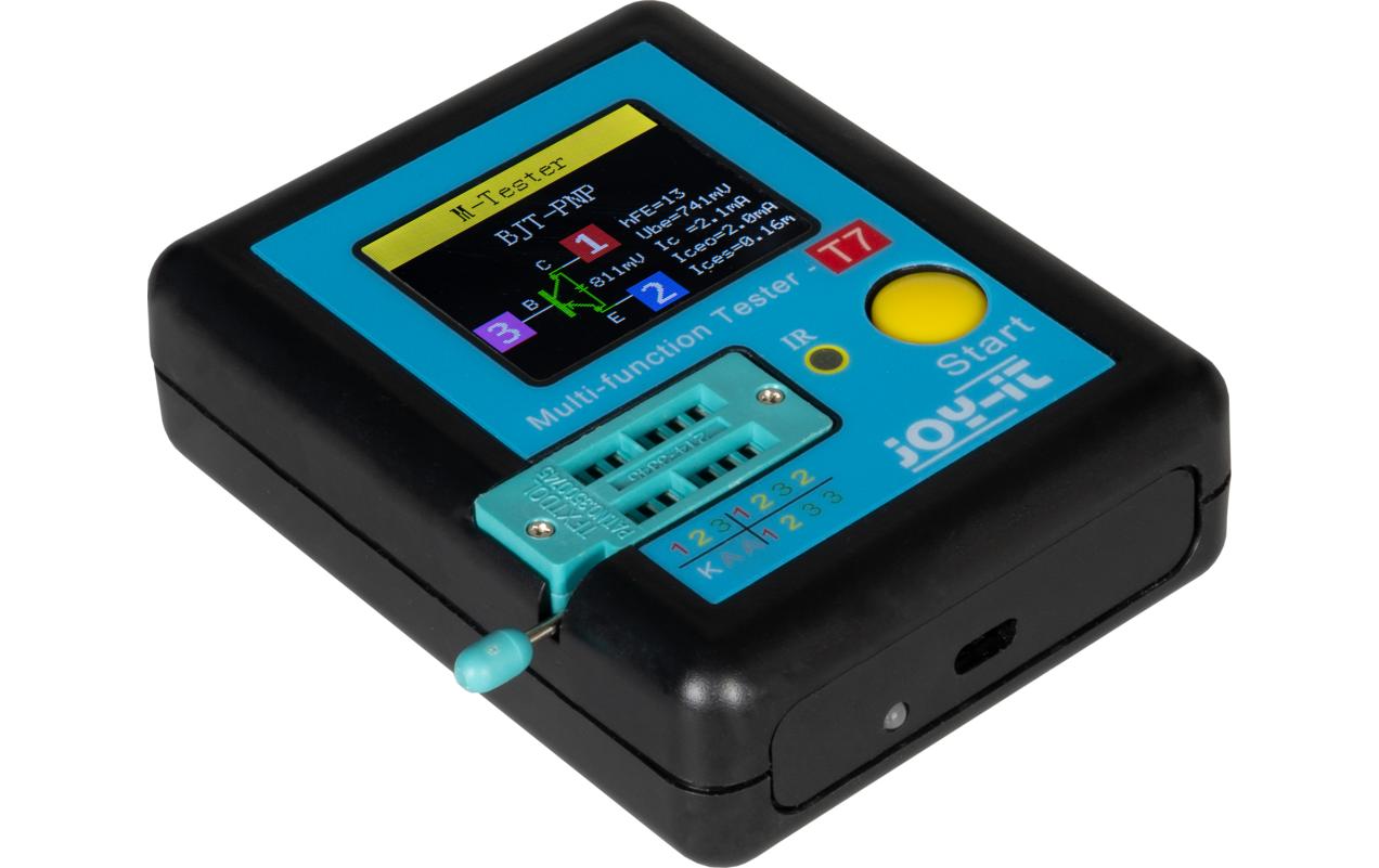 Joy-iT JT-LCR-T7 – Multimeter – Kapazität 0,025–100000000 nF, Widerstand 0,01–50 Ω