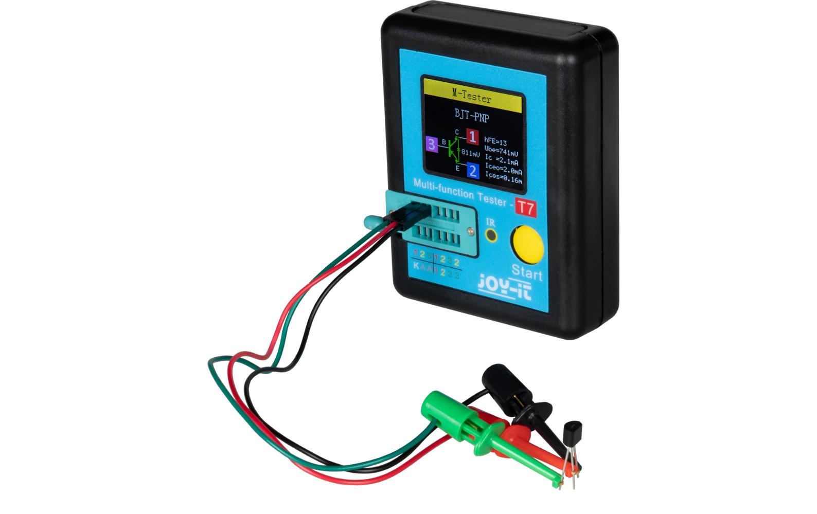 Joy-iT JT-LCR-T7 – Multimeter – Kapazität 0,025–100000000 nF, Widerstand 0,01–50 Ω
