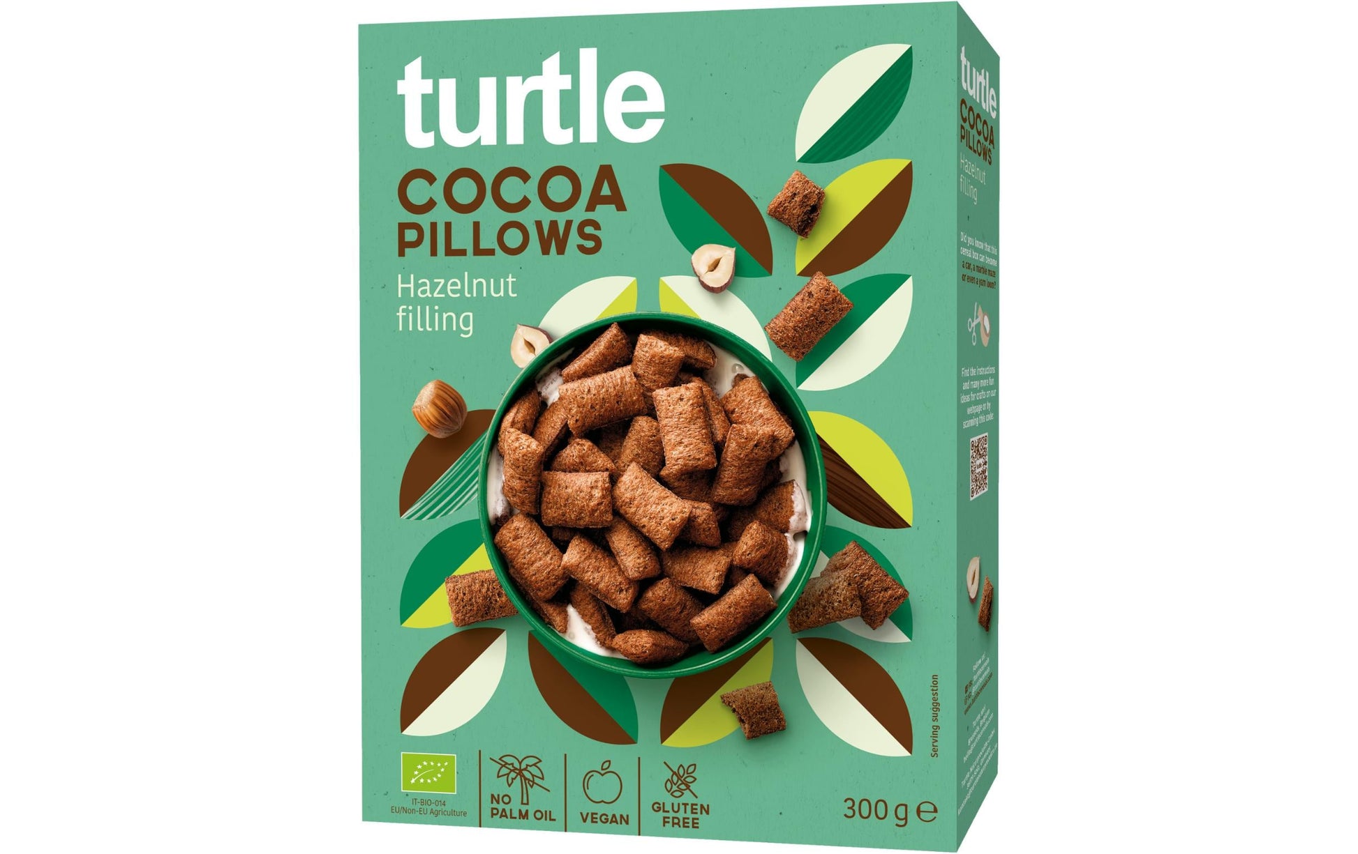 turtle Knusper Kissen – Schokolade, bio, glutenfrei – 300 g