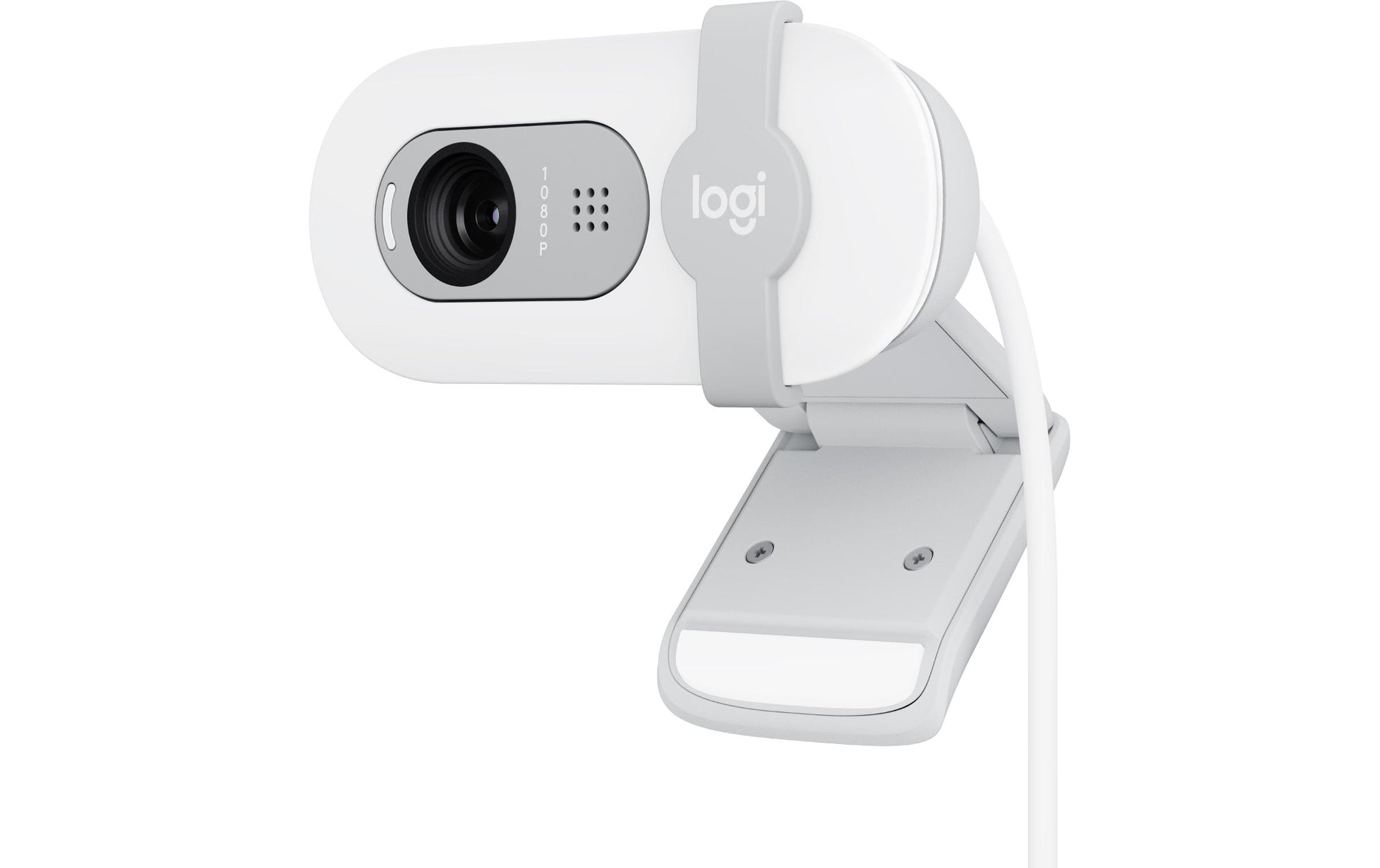 Logitech Brio 100 – Webcam – Full HD 1080p, USB, Off-White