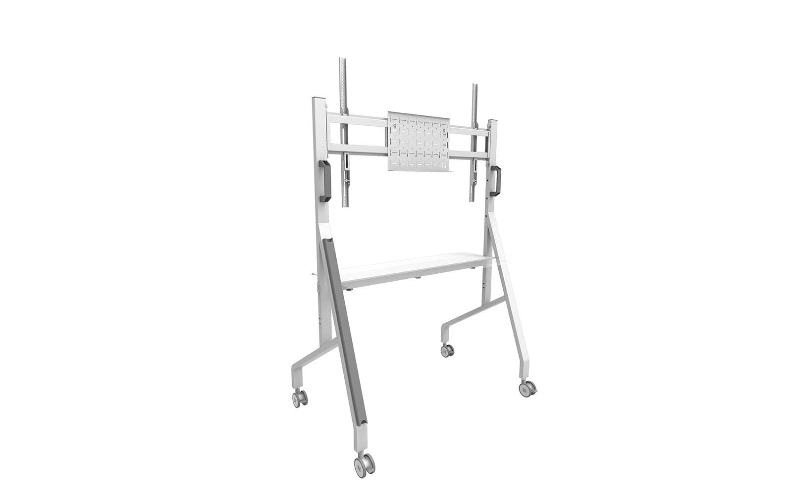 Neomounts Display-Trolley FL50-525WH1 – für 55–86", VESA 100×100–900×600, abschliessbar