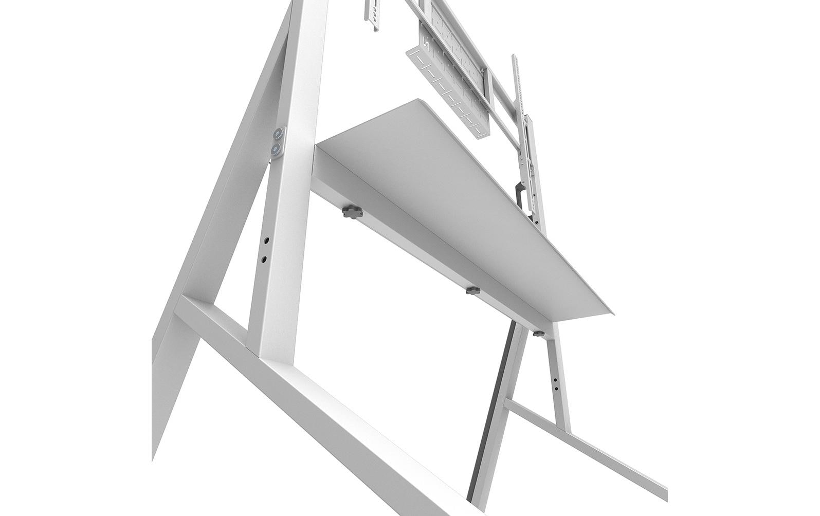 Neomounts Display-Trolley FL50-525WH1 – für 55–86", VESA 100×100–900×600, abschliessbar