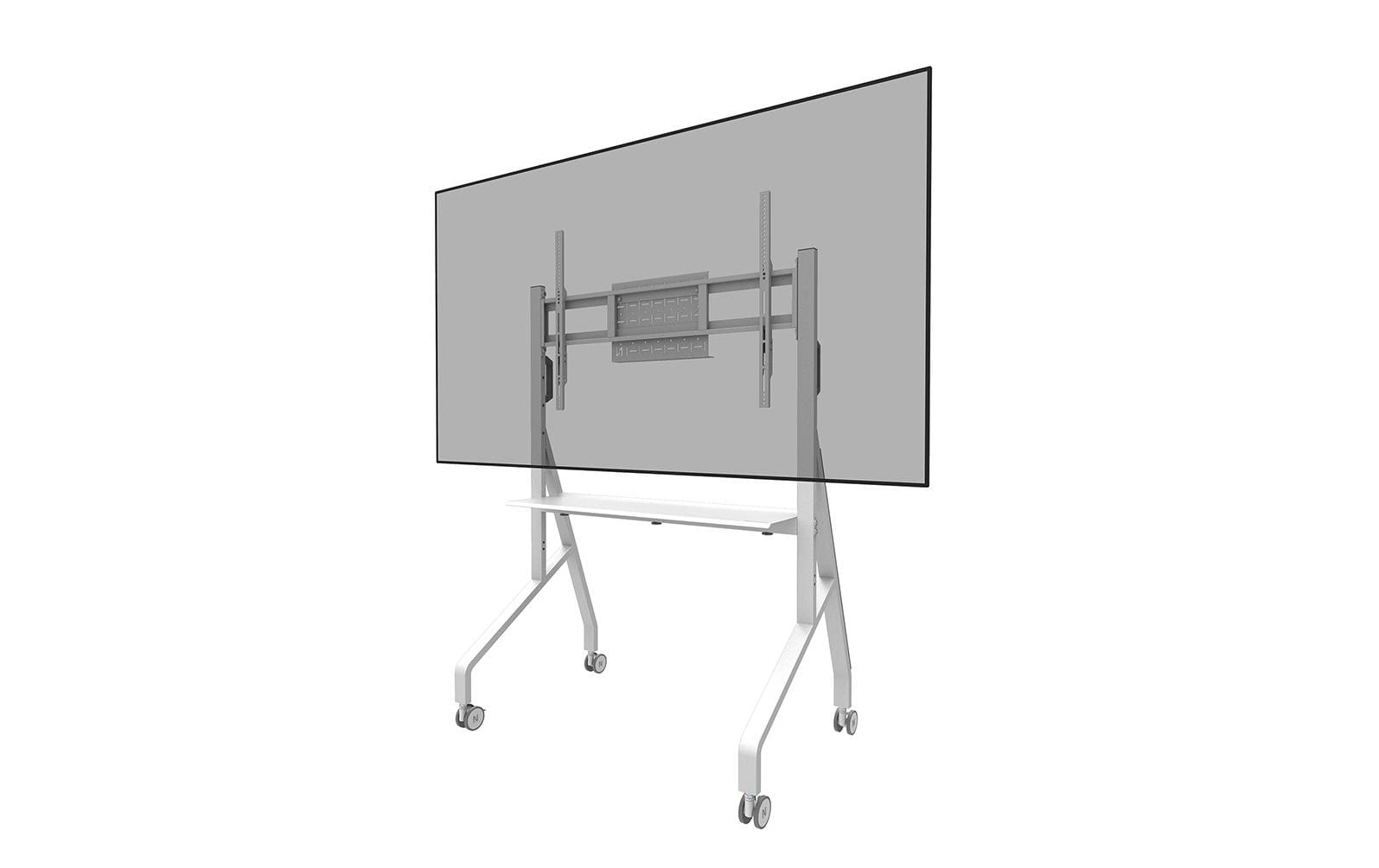 Neomounts Display-Trolley FL50-525WH1 – für 55–86", VESA 100×100–900×600, abschliessbar