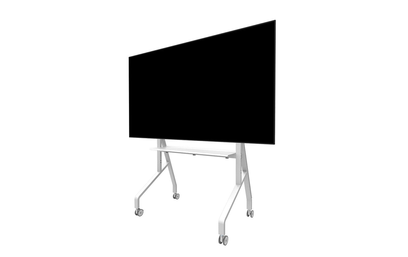 Neomounts Display-Trolley FL50-525WH1 – für 55–86", VESA 100×100–900×600, abschliessbar