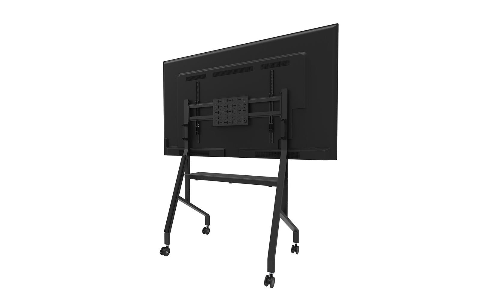 Neomounts FL50-525BL1 – Trolley, höhenverstellbar, für 55–86", VESA 100×100–900×600, bis 76 kg, schwarz