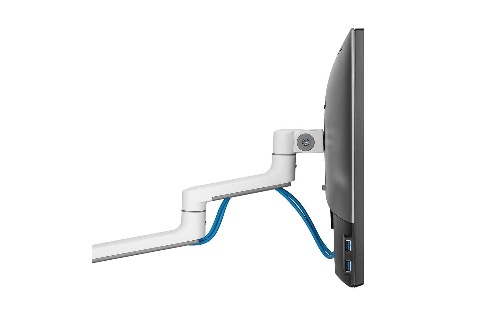 Neomounts Ds60-425Wh2 – Monitorarm – bis 27", Neigen/Schwenken, Drehen, Weiss