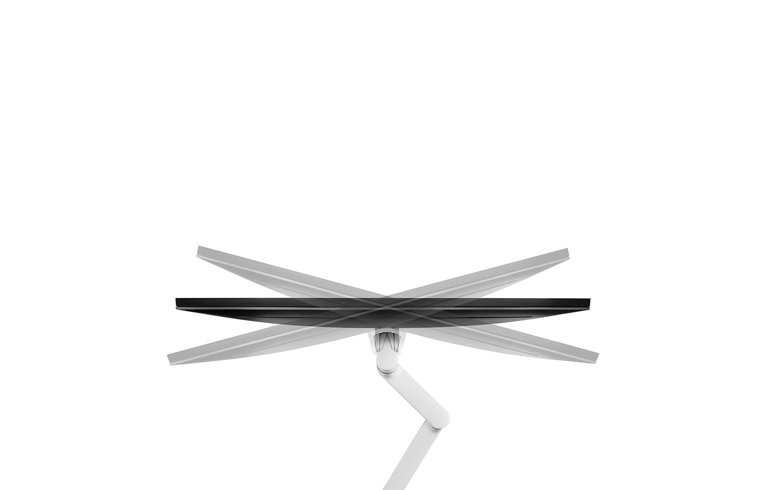 Neomounts DS60-425WH1 – Monitorarm, 1, Tischklemme, bis 27", VESA 75 × 75/100 × 100 mm, 8 kg, weiss