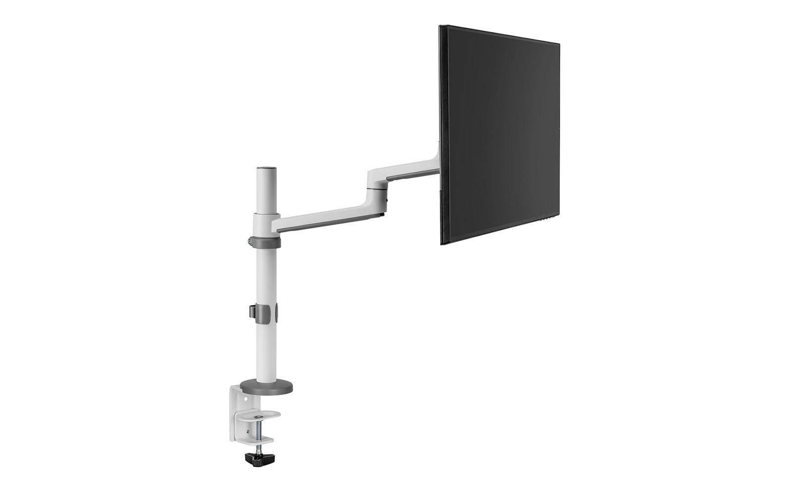 Neomounts DS60-425WH1 – Monitorarm, 1, Tischklemme, bis 27", VESA 75 × 75/100 × 100 mm, 8 kg, weiss