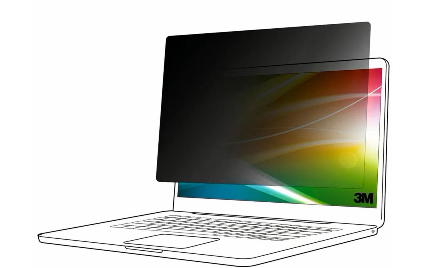 3M Displayschutz für Microsoft Surface Laptop 3/4/5 13,5"
