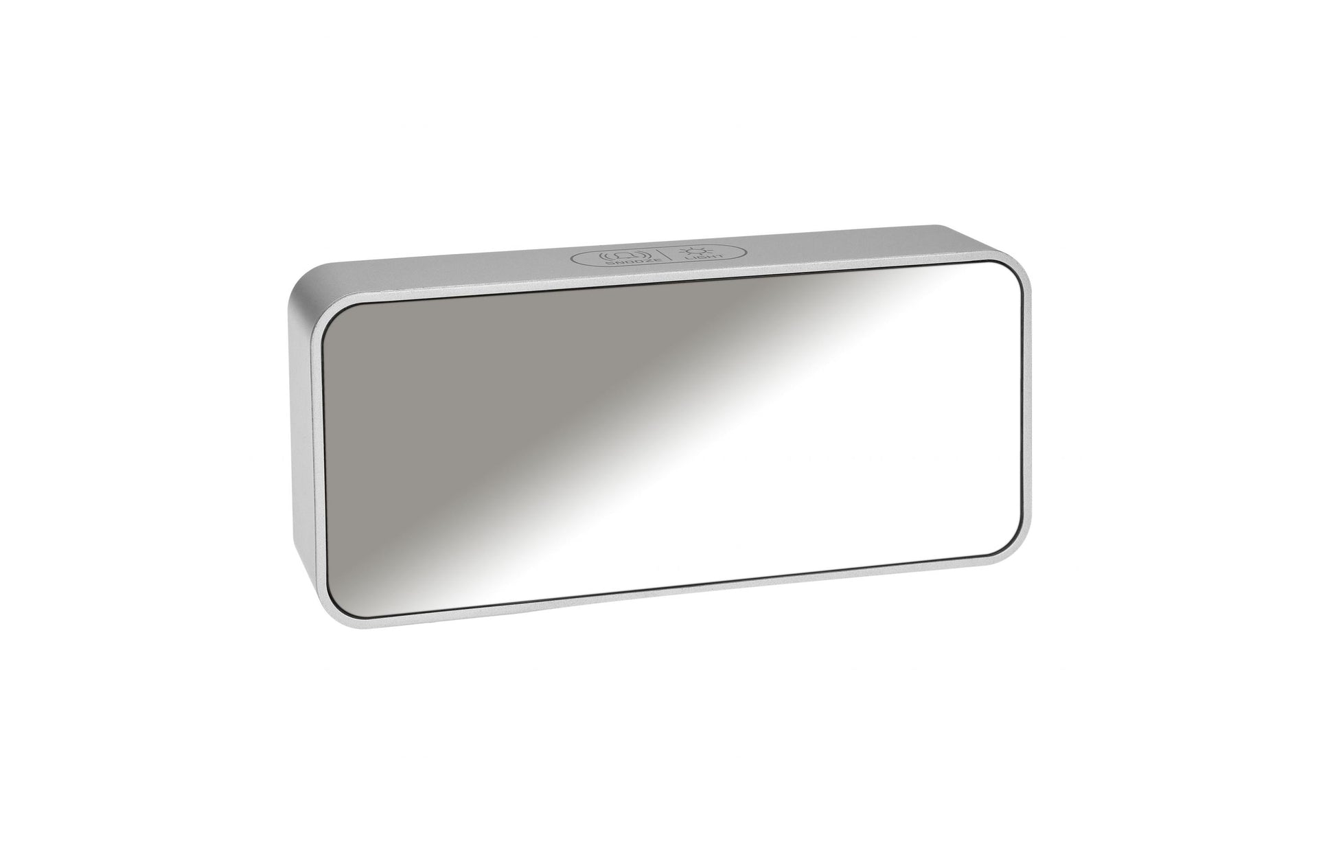 TFA-Dostmann TFA Dostmann Digitalwecker – Snooze, Thermometer, USB, 14,5 × 6,5 × 3,2 cm, Silber