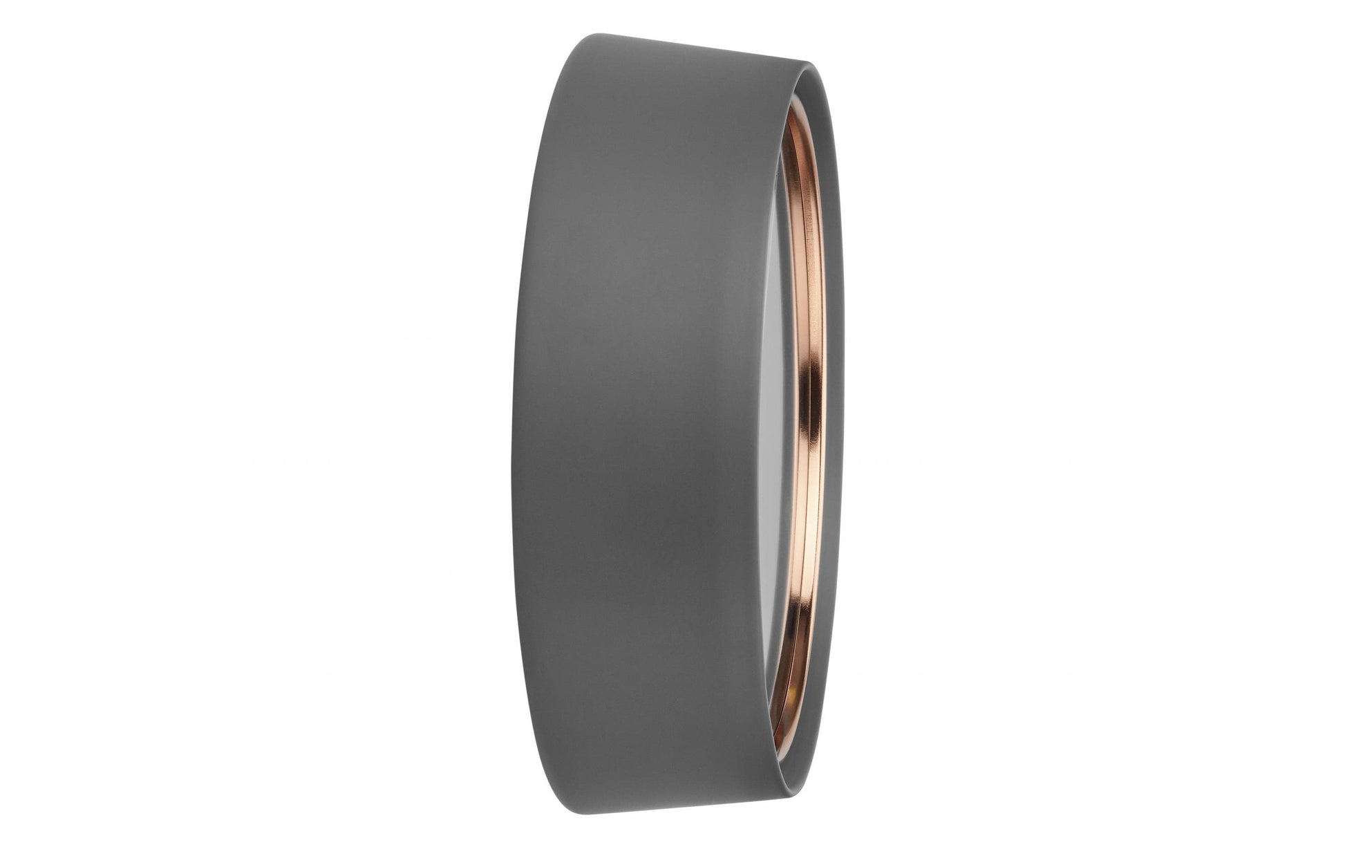 TFA-Dostmann TFA Dostmann Wanduhr – Funk, analog, Ø 22,3 cm, schwarz/kupfer, Metall/Glas