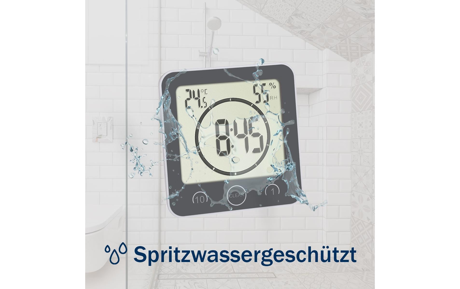 TFA-Dostmann TFA Dostmann Timer – Zeitmesser 99 Min, lautlos, 10,6 × 10,9 × 4,1 cm, weiss, Kunststoff