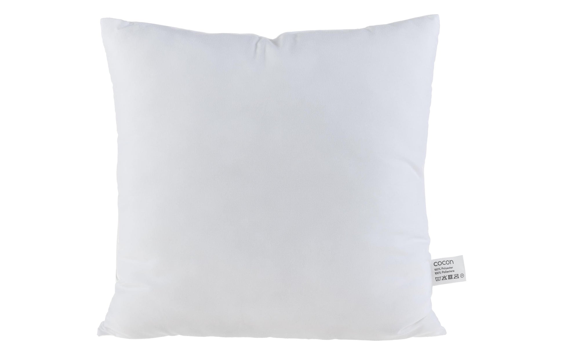 COCON Innenkissen – 40 × 40 cm, Polyesterfaser, Weiss