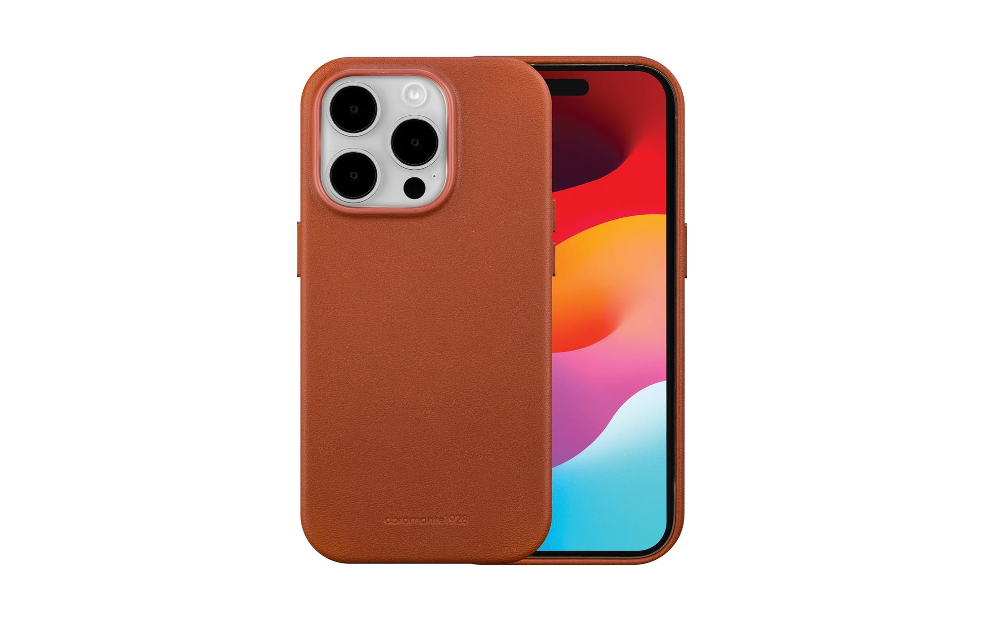 dbramante1928 Backcover Roskilde – für Apple iPhone 15 Pro Max – braun – MagSafe-kompatibel