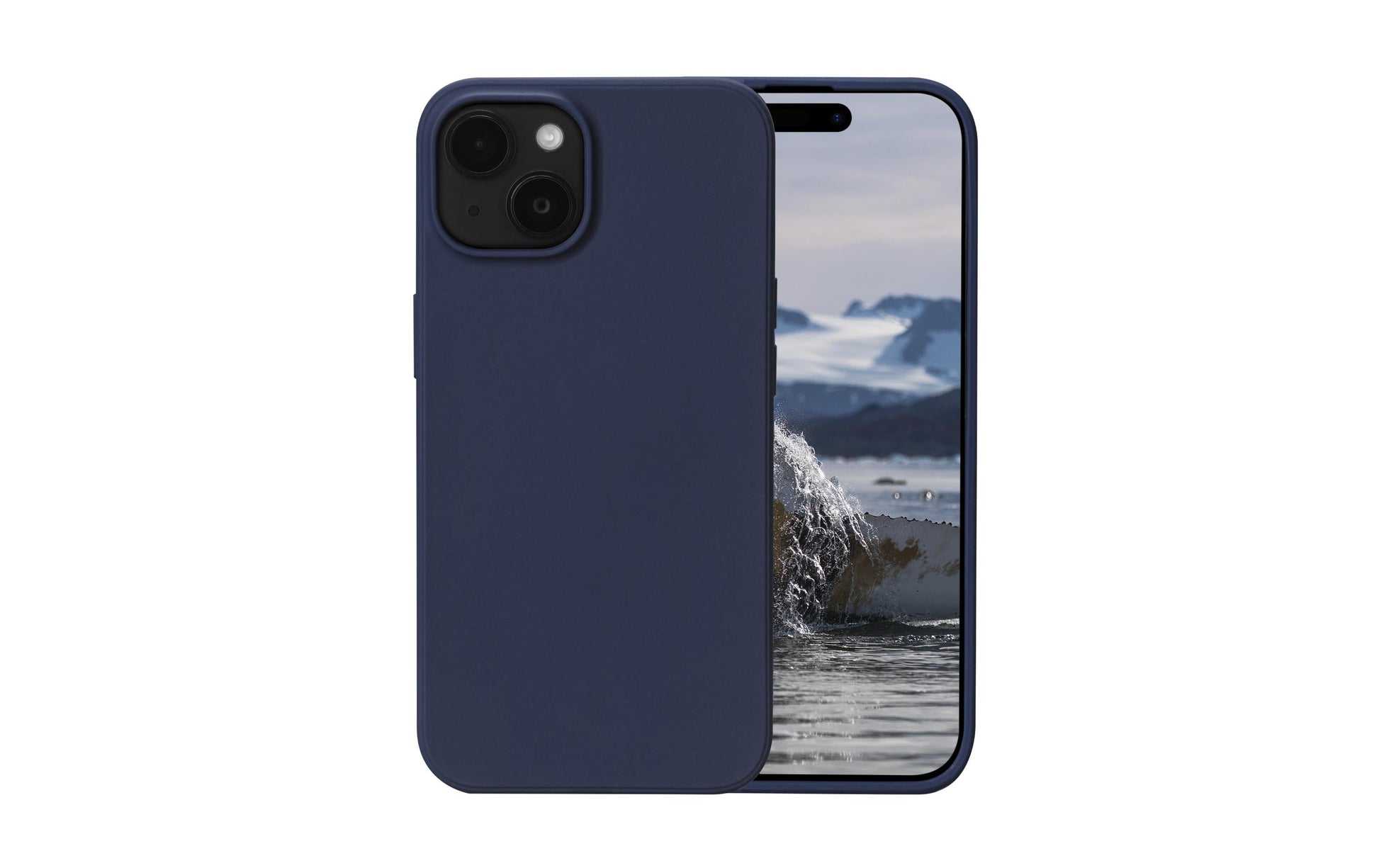 dbramante1928 Greenland – Backcover – für Apple iPhone 15, Recycling-Kunststoff, Pacific Blue