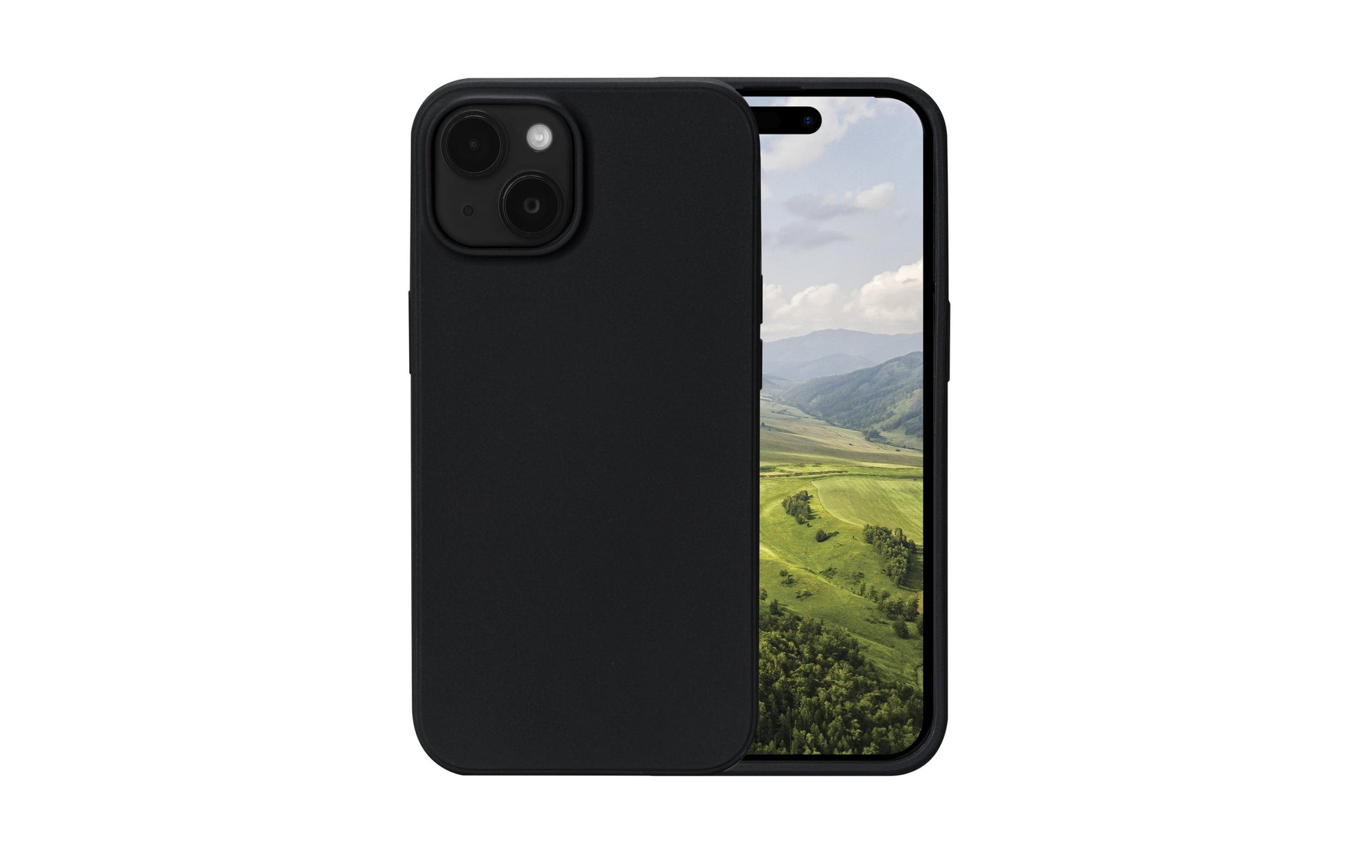 dbramante1928 Greenland Backcover – für Apple iPhone 15, Recycling-Kunststoff, schwarz