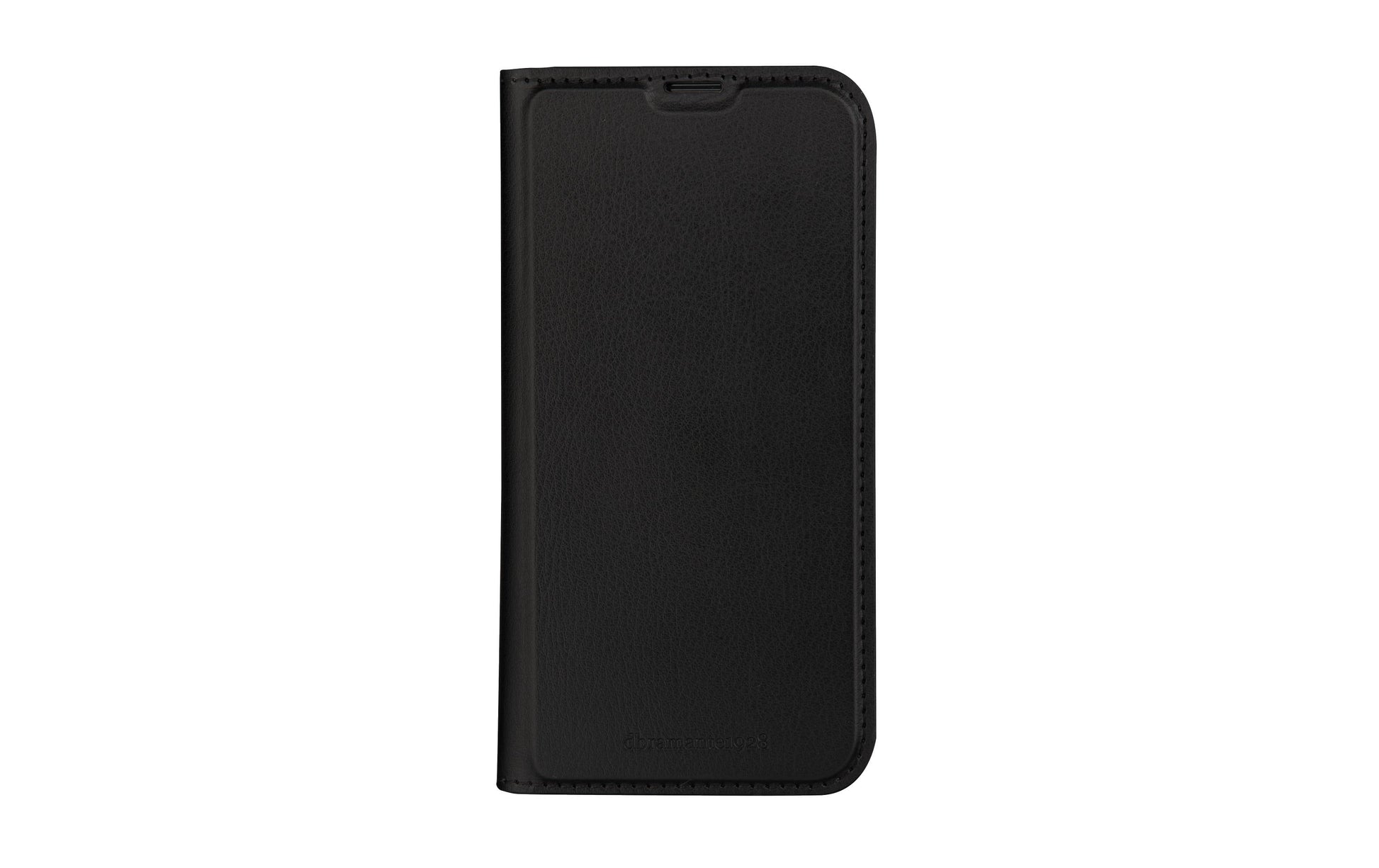 dbramante1928 Wallethülle – für Apple iPhone 15 Pro Max, 1 Kartenfach, PU, Schwarz, Magnetverschluss