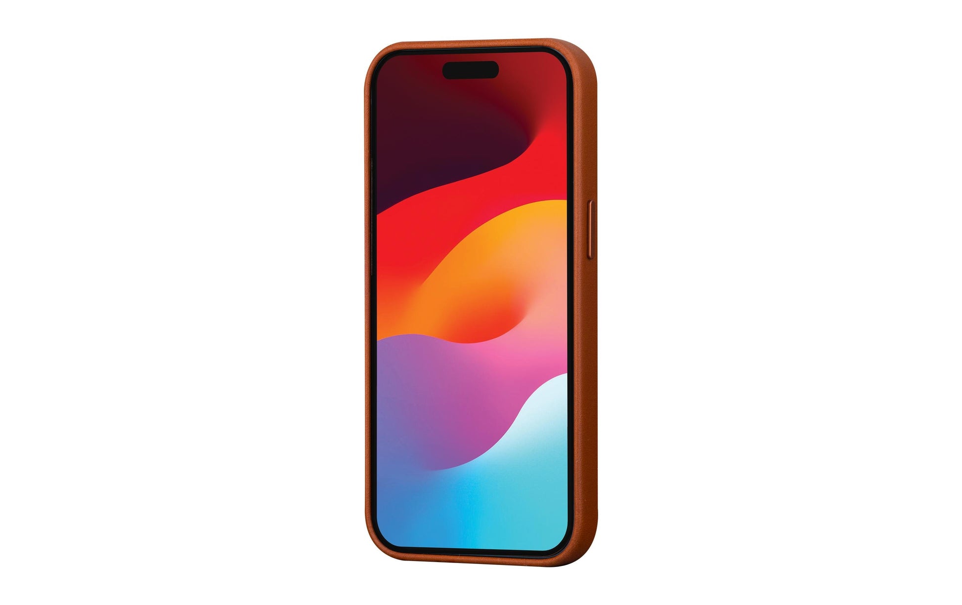 dbramante1928 Roskilde Backcover – für Apple iPhone 15, Leder, Braun, staub- und kratzresistent