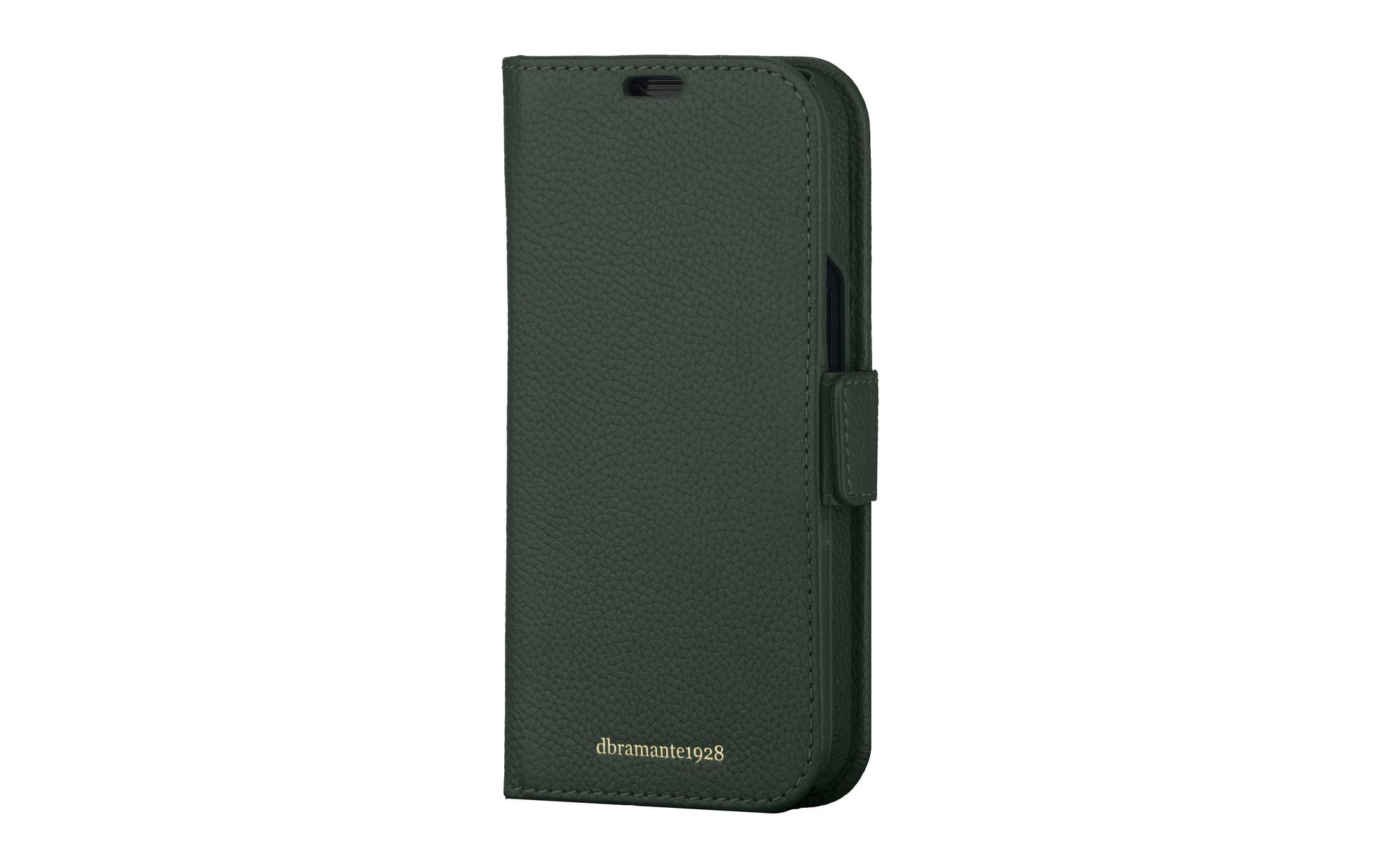 dbramante1928 New York Folio – für Apple iPhone 15, mit Kartenfach, Leder, grün