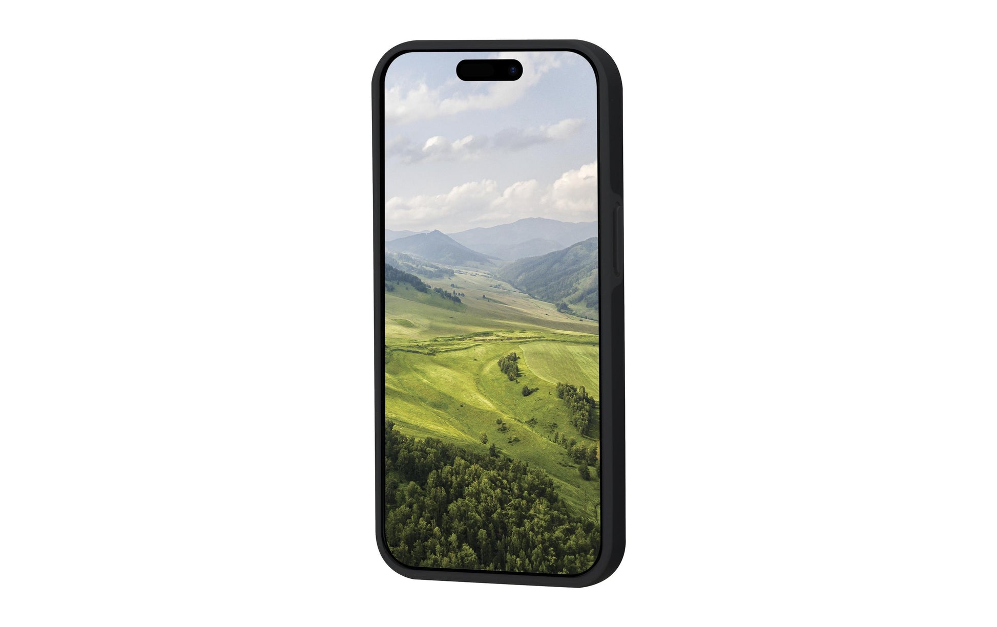 dbramante1928 Backcover – für Apple iPhone 15 Pro Max – schwarz – Recycling-Kunststoff – MagSafe-kompatibel