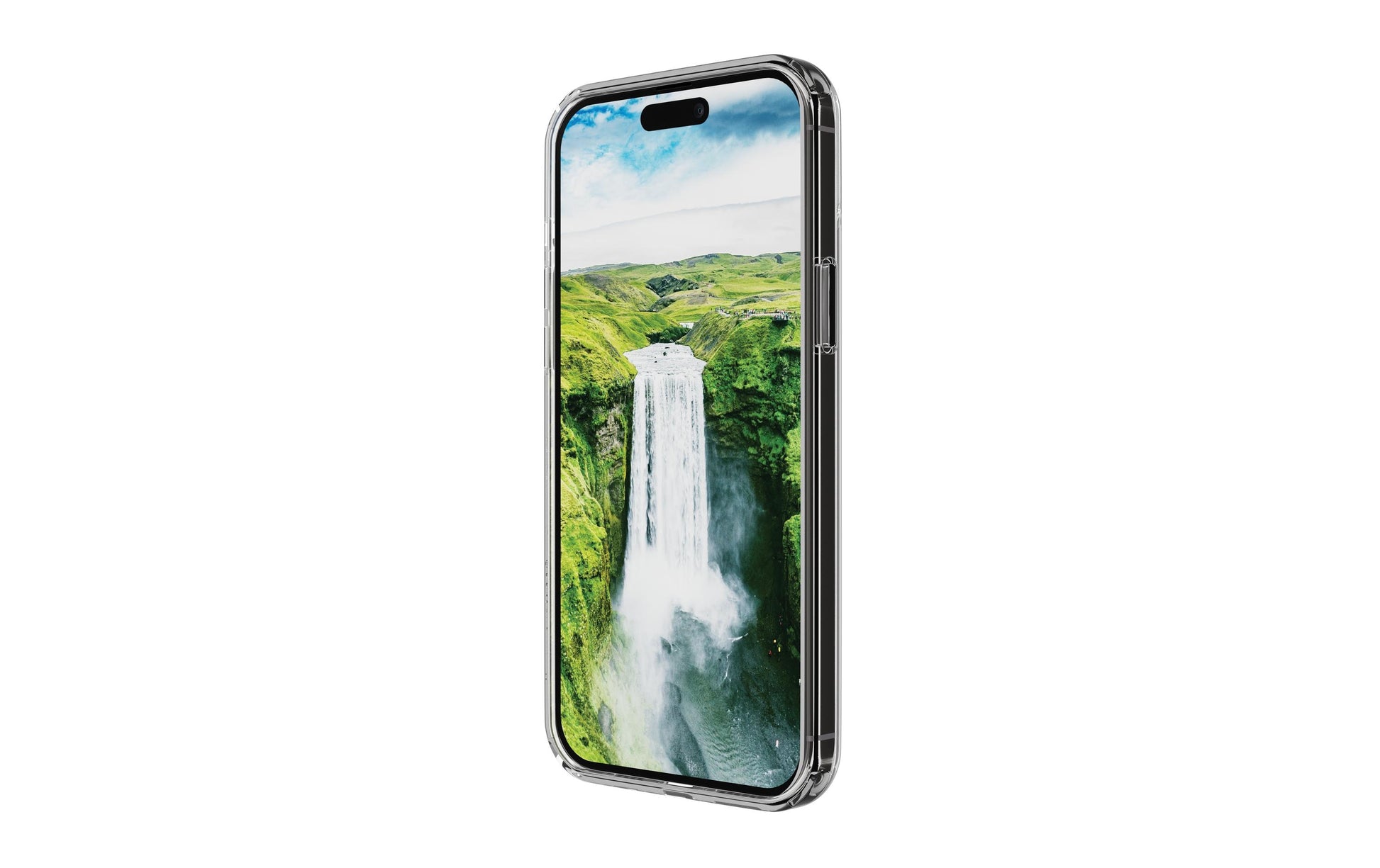 dbramante1928 Backcover Iceland – für Apple iPhone 15 Plus – transparent – MagSafe kompatibel