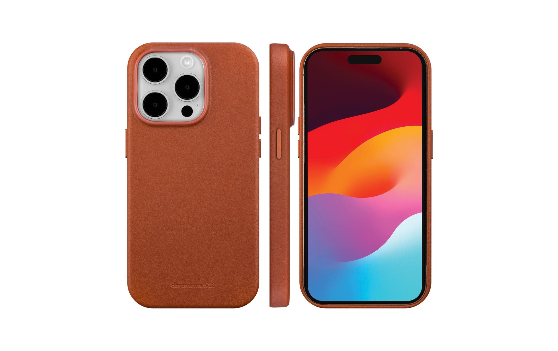 dbramante1928 Backcover Roskilde – für Apple iPhone 15 Pro Max – braun – MagSafe-kompatibel