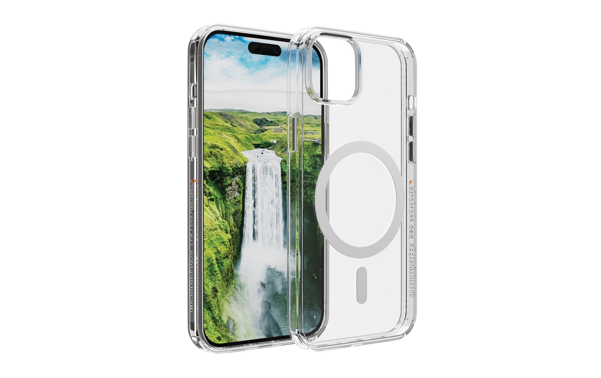 dbramante1928 Backcover Iceland – für Apple iPhone 15 Plus – transparent – MagSafe kompatibel