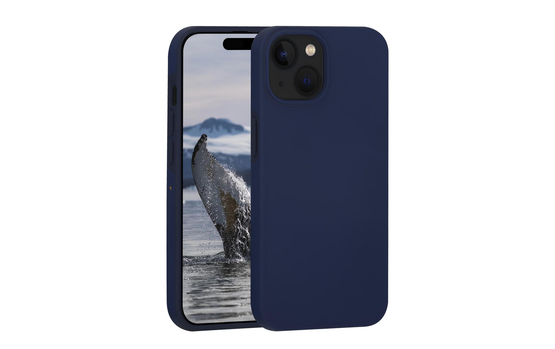 dbramante1928 Iceland D3O – Rückcover – für Apple iPhone 15/15 Plus, MagSafe, Recycling-Kunststoff, Blau