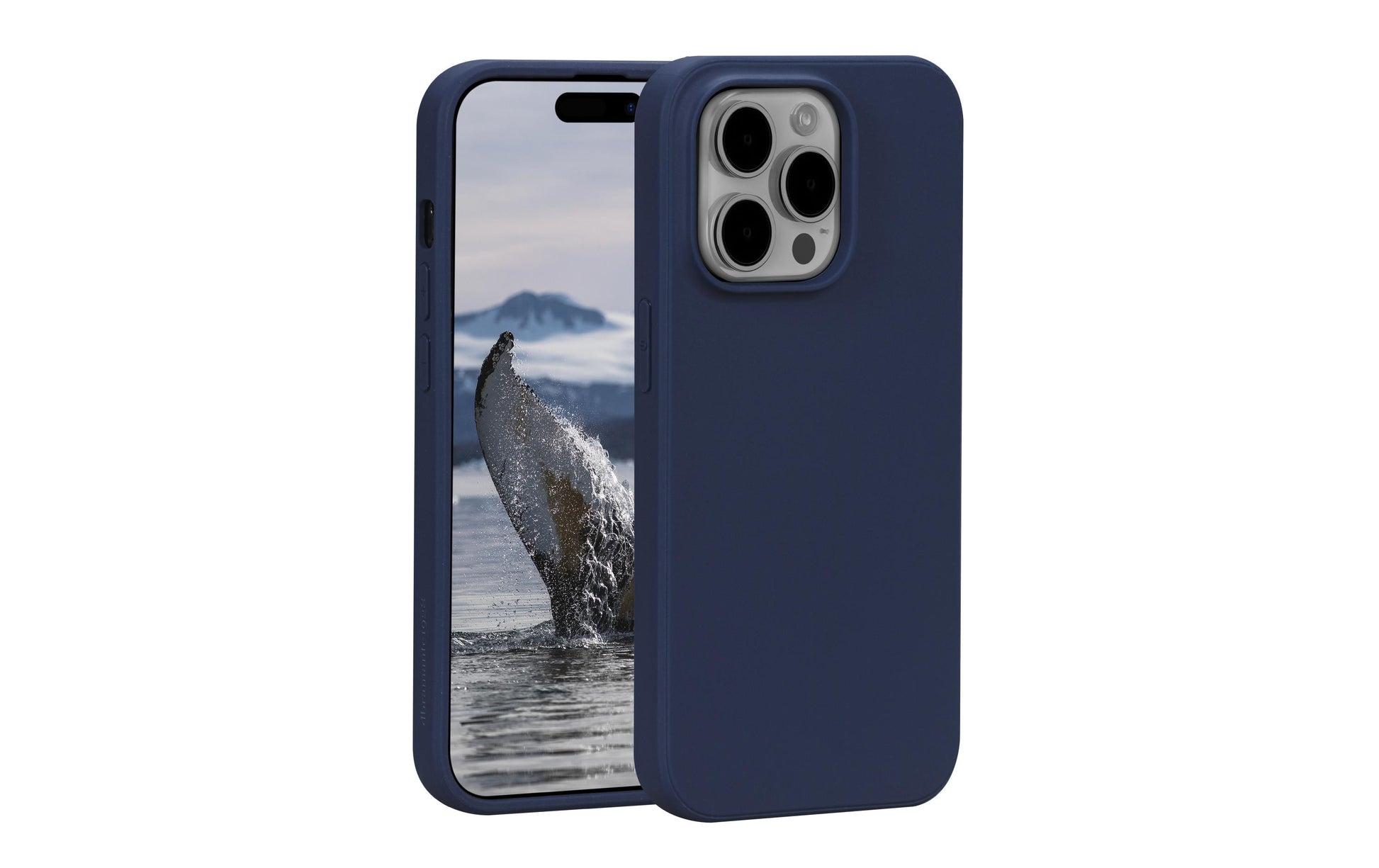 dbramante1928 Greenland Backcover – für Apple iPhone 15 Pro Max, Recycling-Kunststoff, Pacific Blue