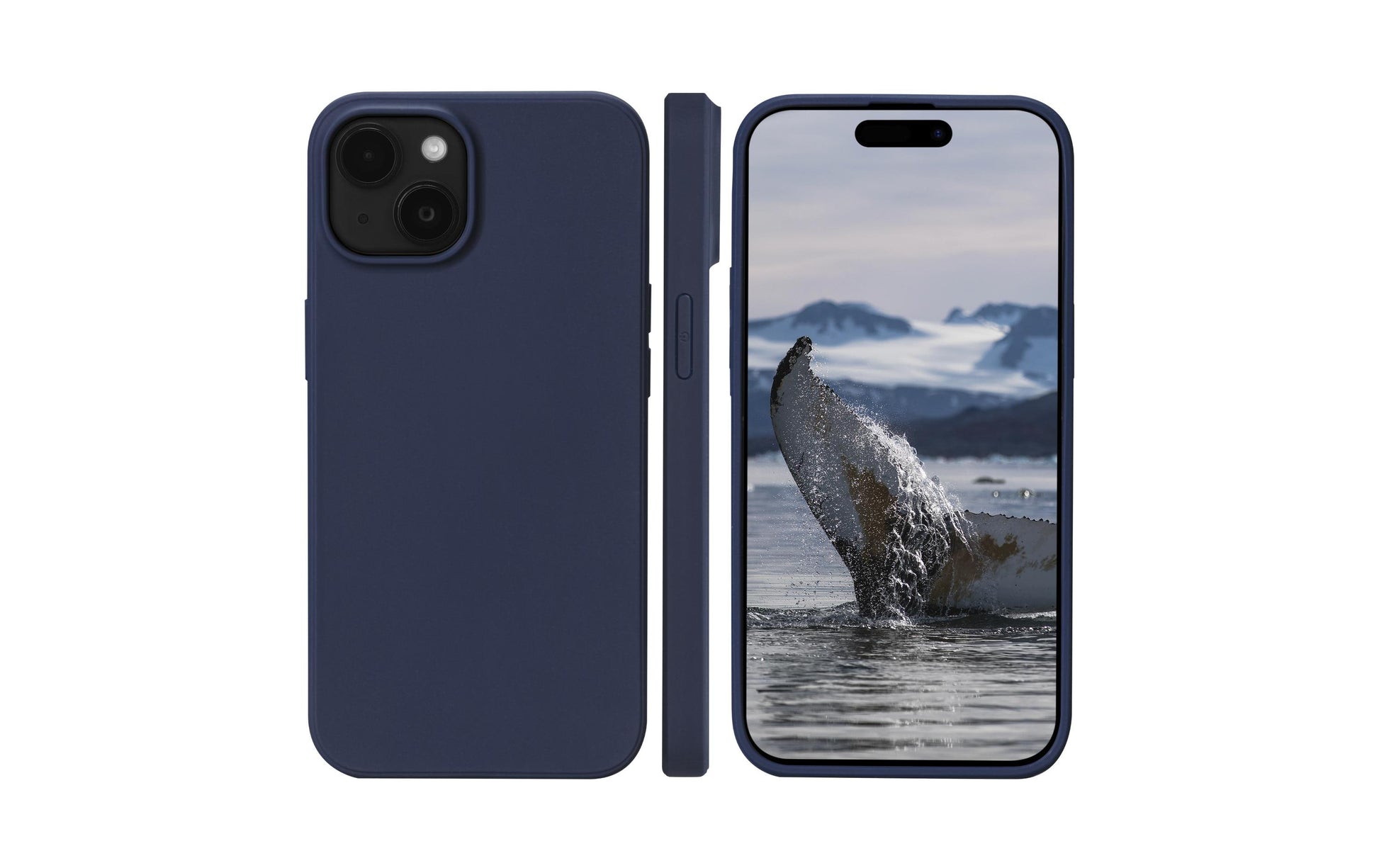 dbramante1928 Greenland – Backcover – für Apple iPhone 15, Recycling-Kunststoff, Pacific Blue