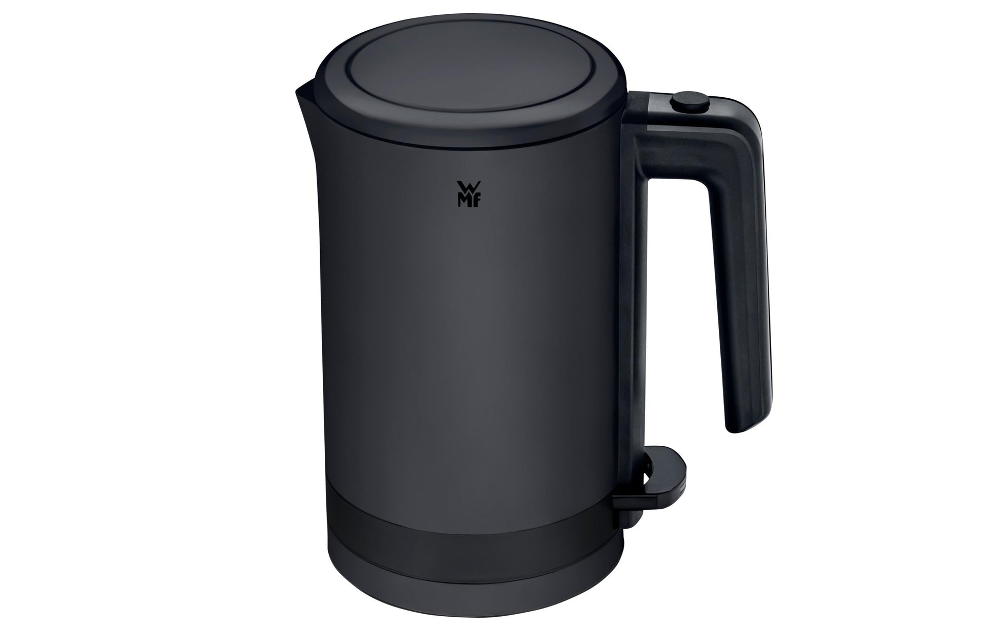 WMF KITCHENminis 0413140071 – Wasserkocher 0,8 l, 1800 W, Edelstahl, Schwarz