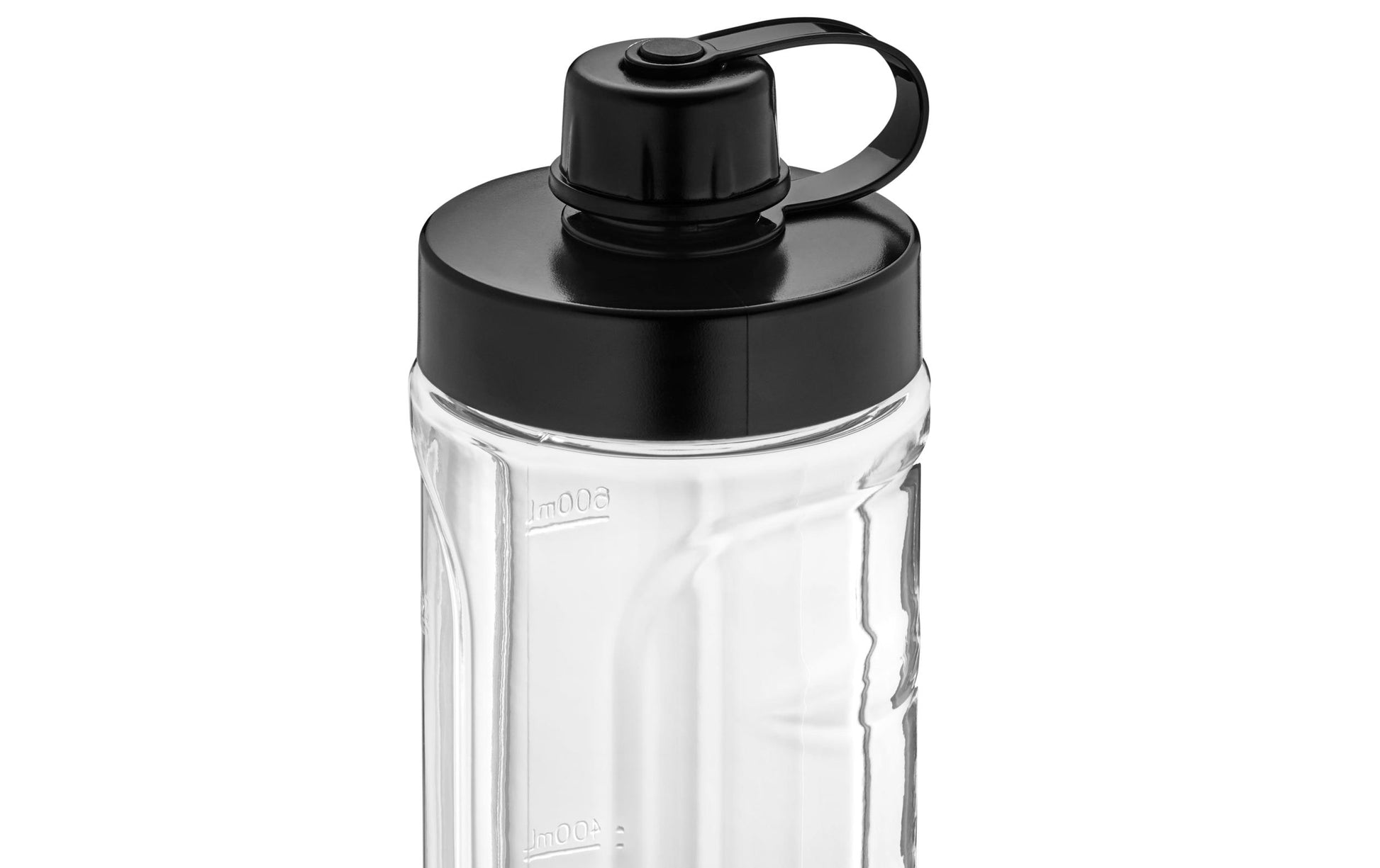 WMF Smoothie-Mixer KITCHENminis 0416500071 – 0,6 l, 300 W, To-Go – Schwarz/Edelstahl