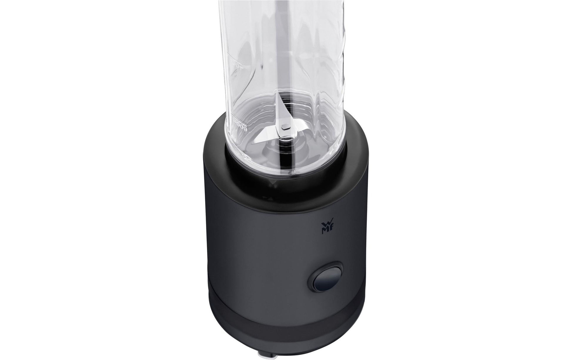 WMF Smoothie-Mixer KITCHENminis 0416500071 – 0,6 l, 300 W, To-Go – Schwarz/Edelstahl