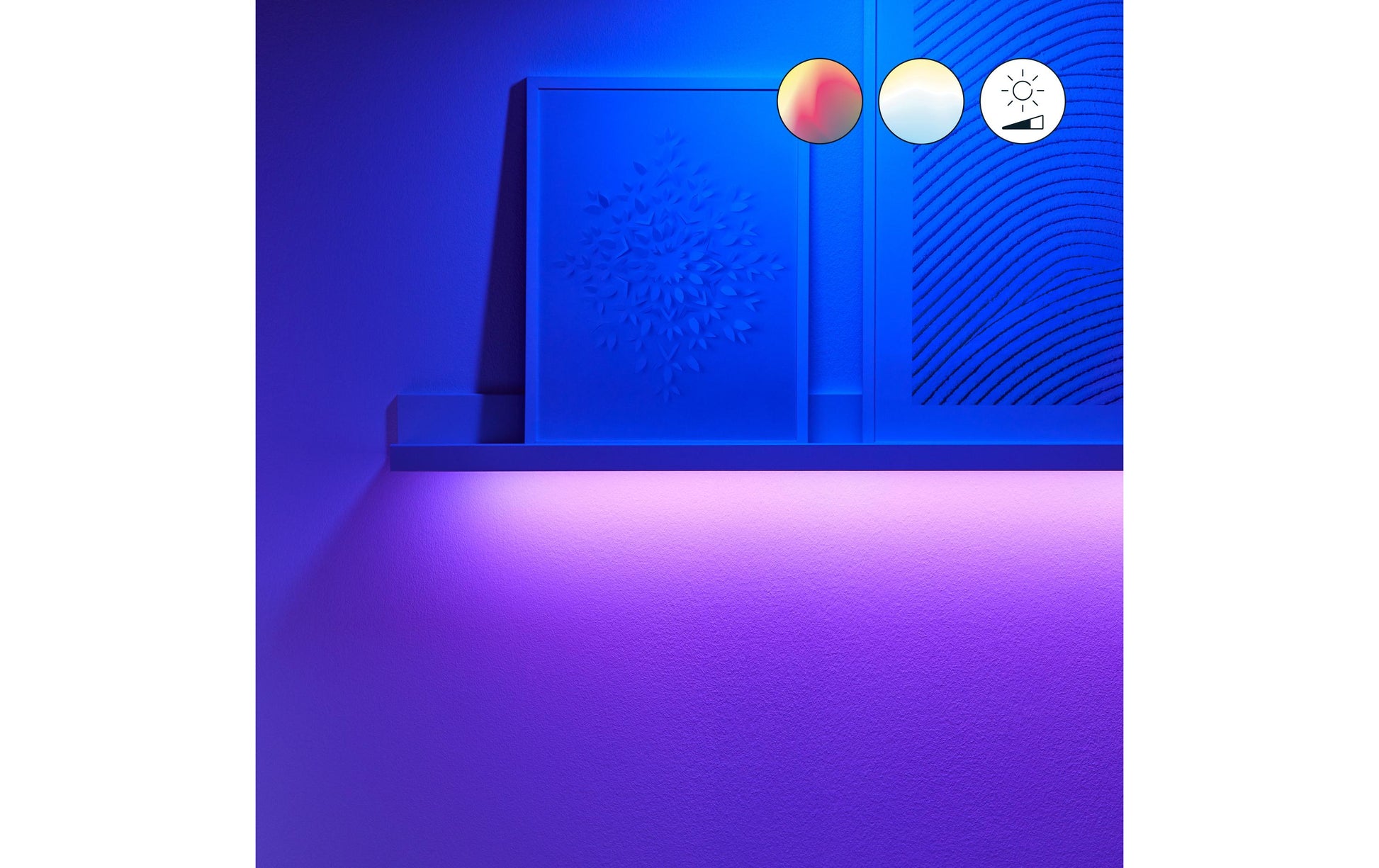 WiZ LED-Leuchtstreifen 4 m – WLAN – mehrfarbig (RGBW), 2’700–5’000 K
