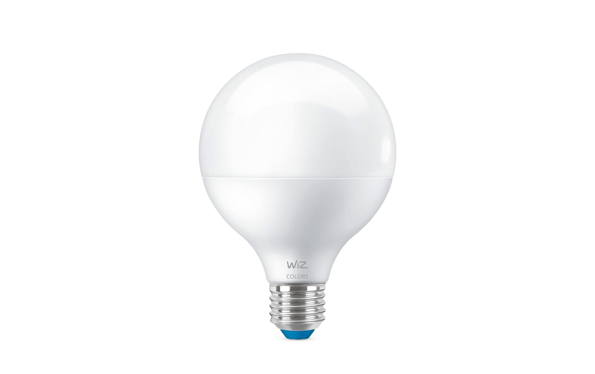 WiZ Smart-Leuchtmittel E27 G95 – RGB+CCT 2200–6500 K, 1055 lm, WLAN/Bluetooth – für Amazon Alexa – IP20