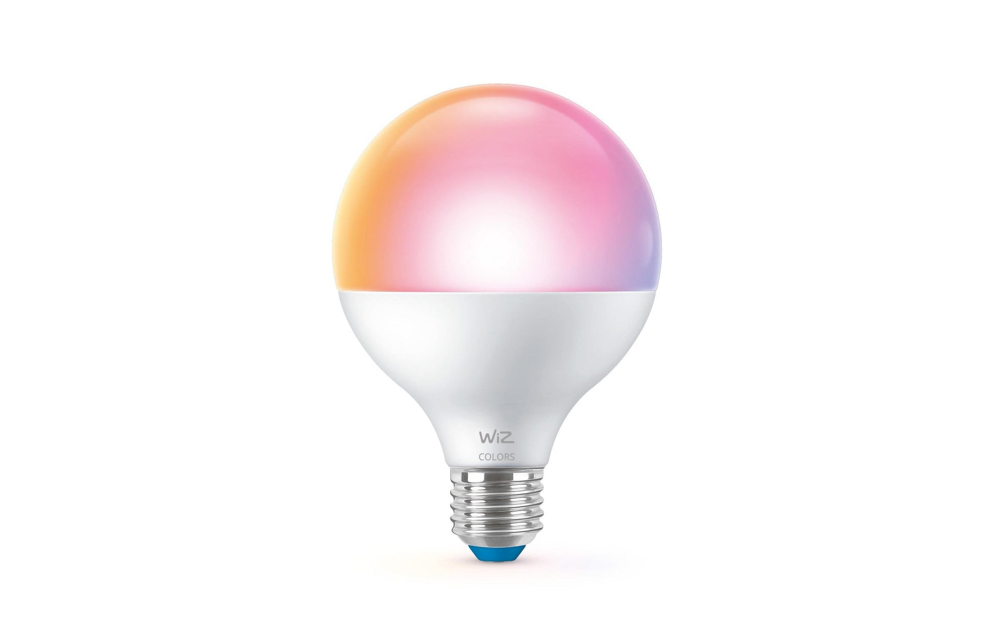 WiZ Smart-Leuchtmittel E27 G95 – RGB+CCT 2200–6500 K, 1055 lm, WLAN/Bluetooth – für Amazon Alexa – IP20