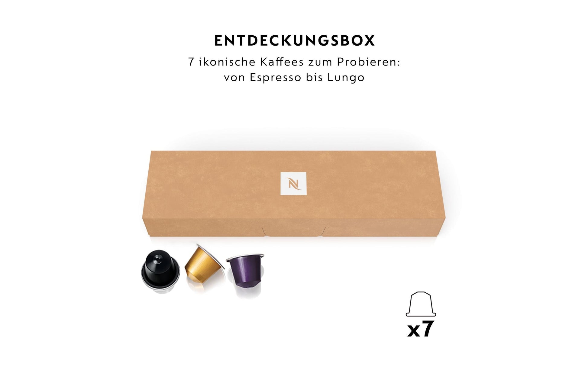 Krups Inissia XN1001 Kapselmaschine – für Nespresso-Kapseln, 19 bar, 700 ml, Weiss