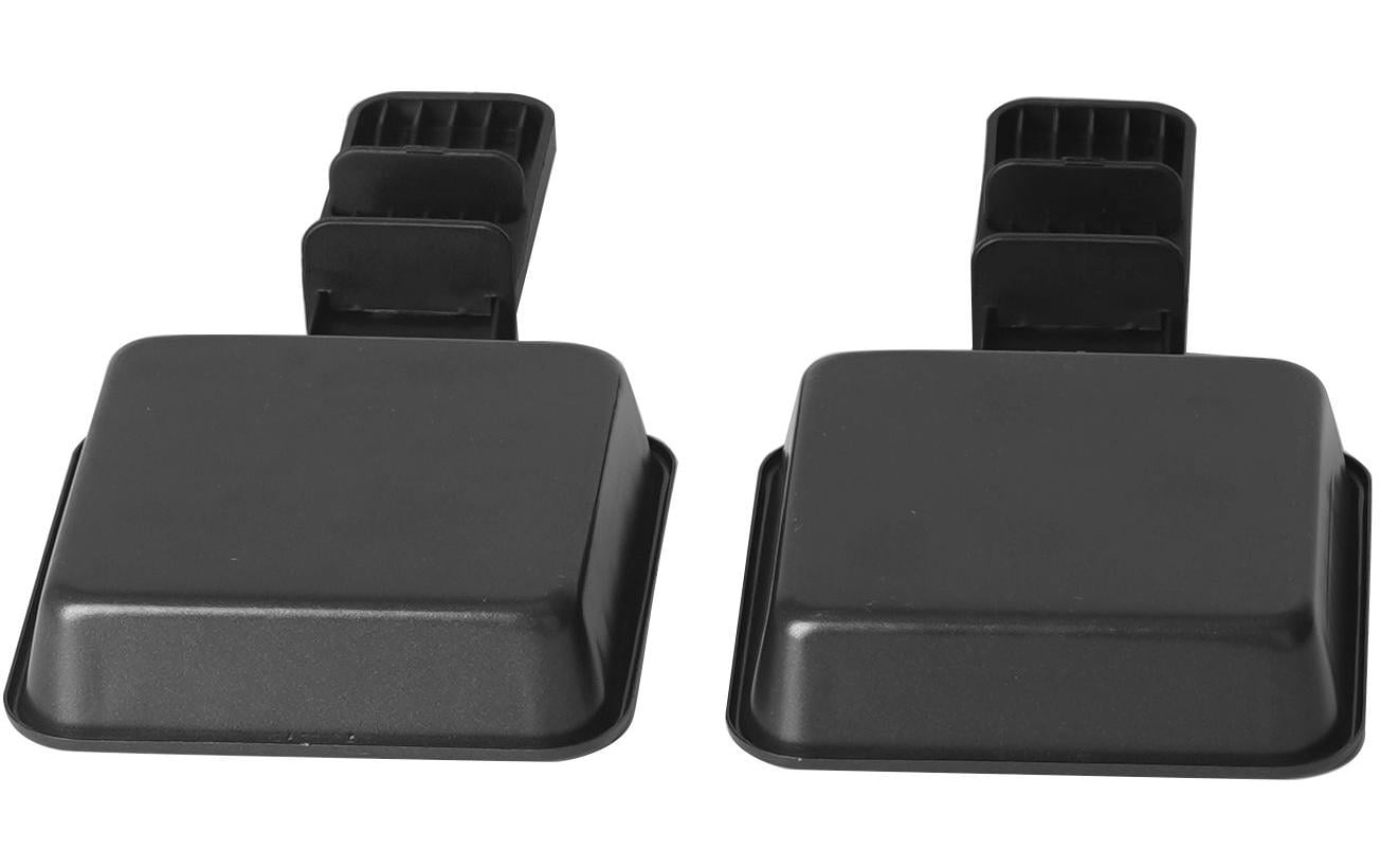 Furber. Furber – Raclette-Pfännchen – 9 × 18,3 × 2,2 cm, 2 Stk., Edelstahl, Schwarz