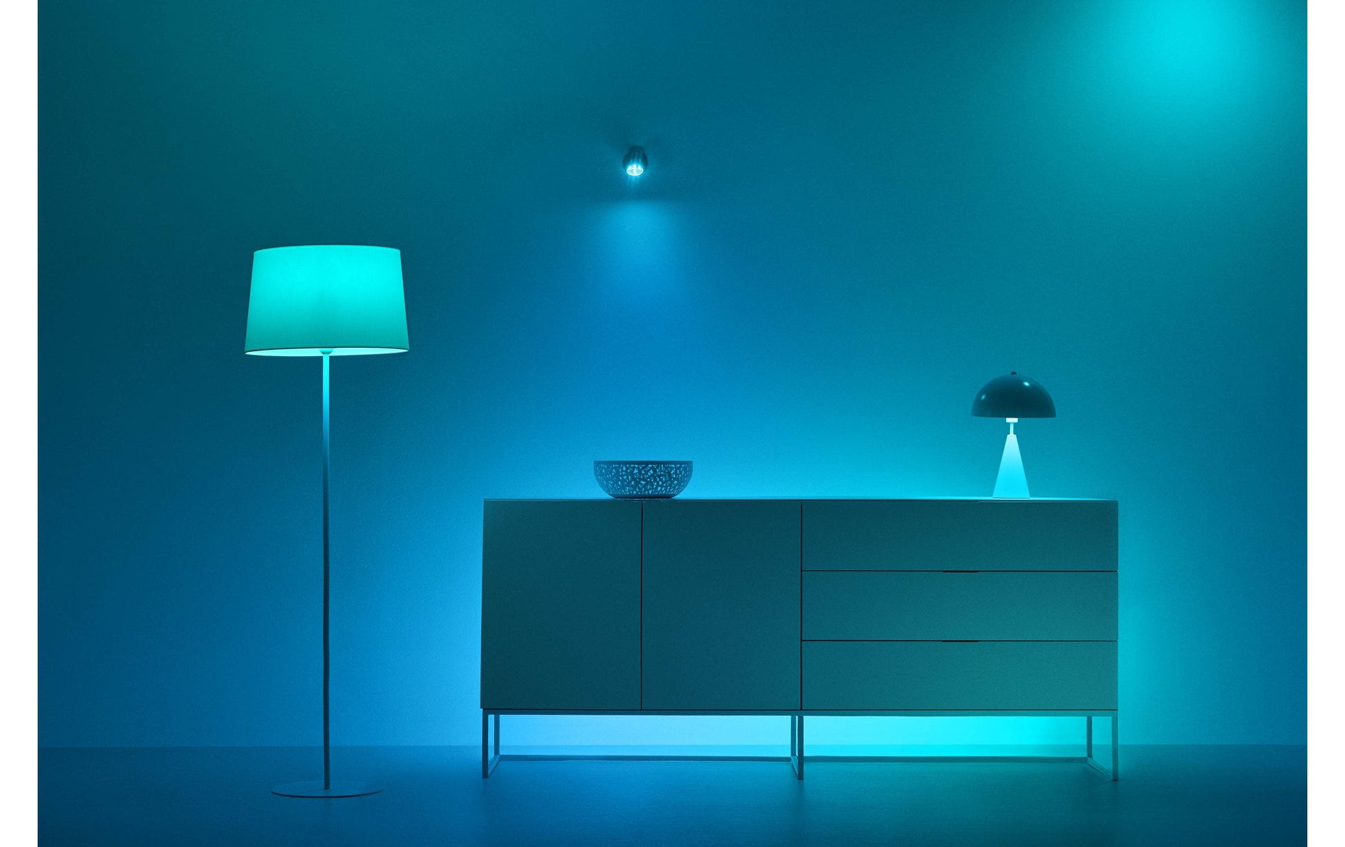 WiZ Smart-Leuchtmittel E14 P45 – RGB+CCT 2200–6500 K, 470 lm, 4,9 W, Bluetooth – IP20 – 1 Stk.