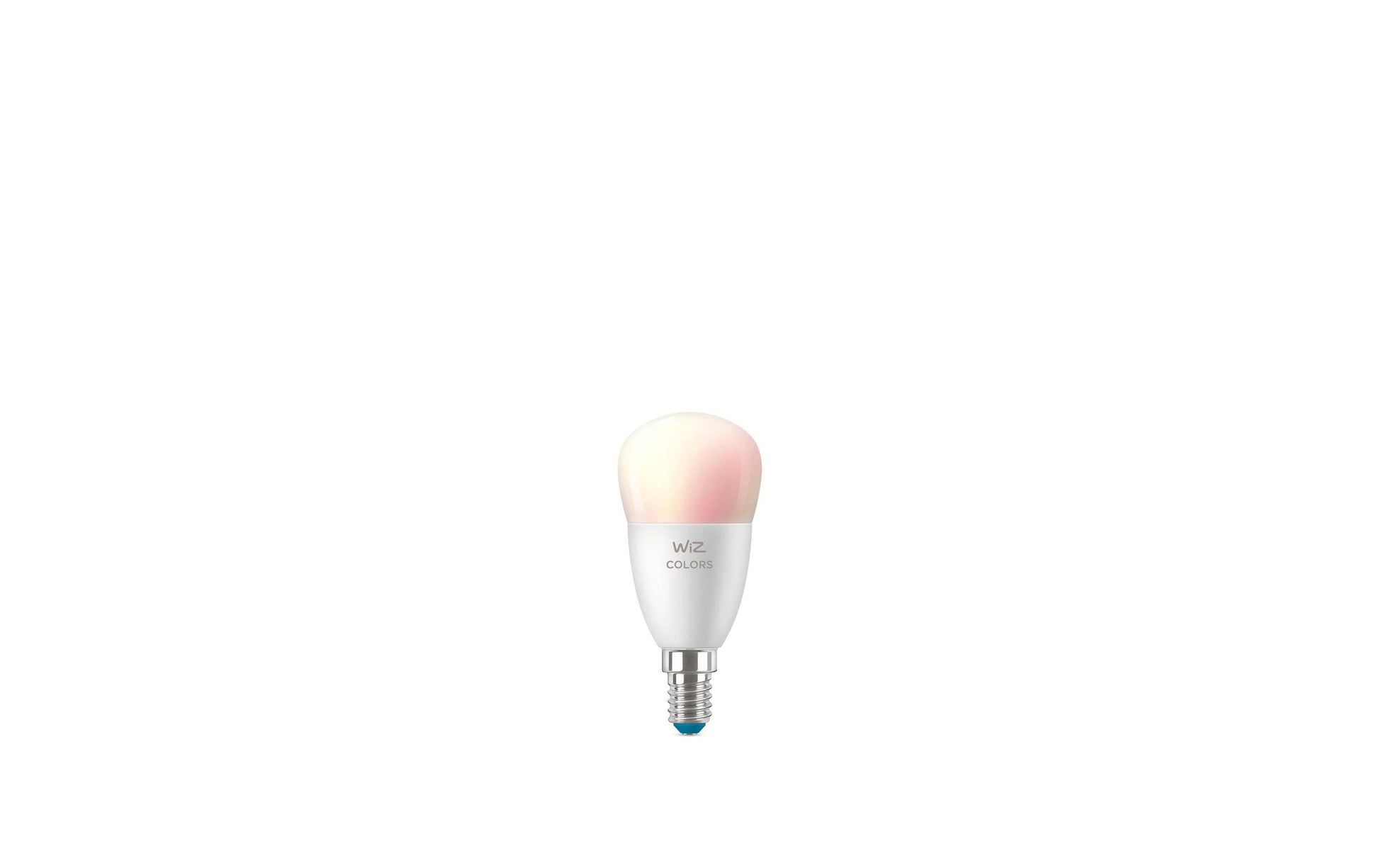 WiZ Smart-Leuchtmittel E14 P45 – RGB+CCT 2200–6500 K, 470 lm, 4,9 W, Bluetooth – IP20 – 1 Stk.