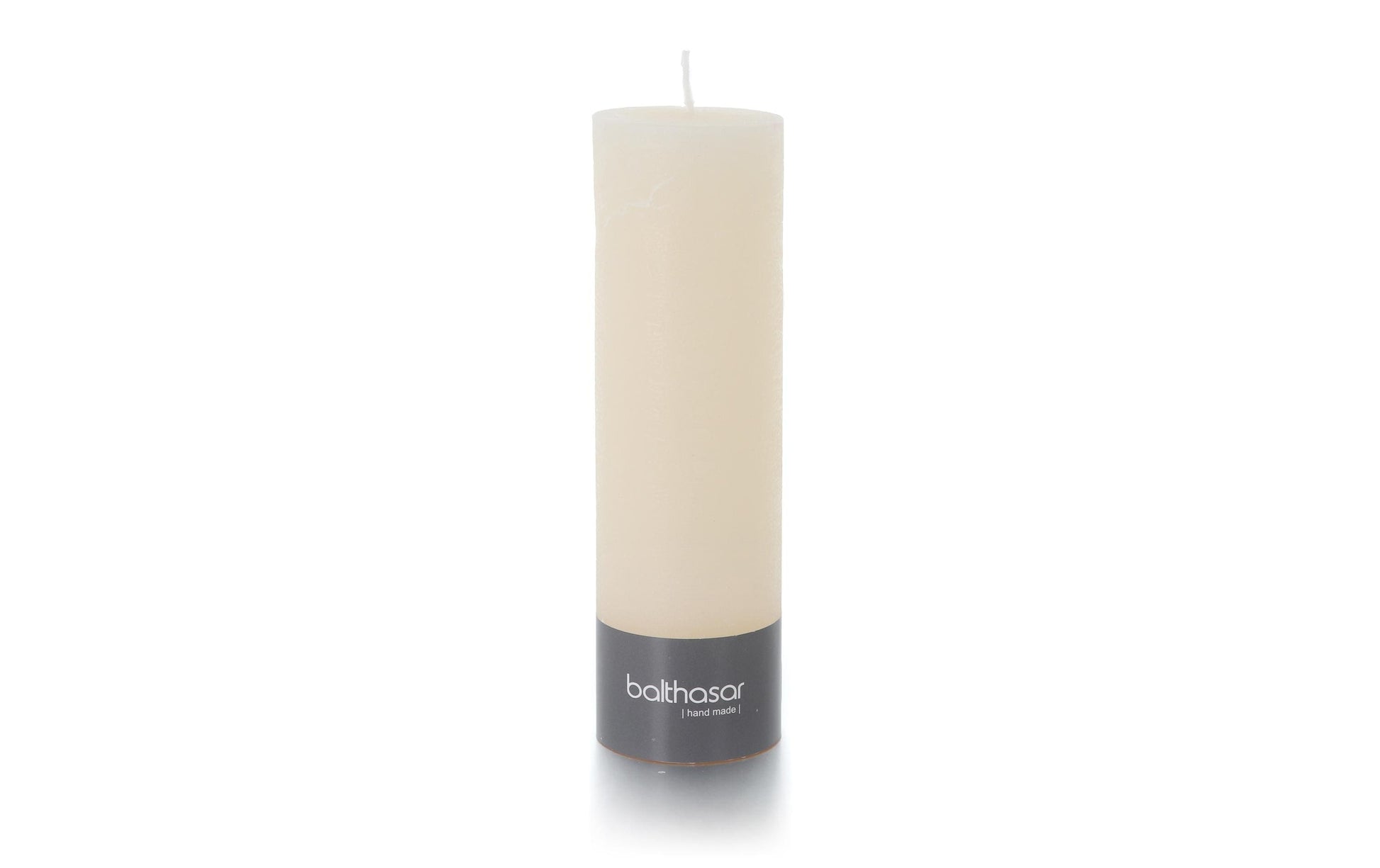 Balthasar Zylinderkerze – Ø 6 × 20 cm – Paraffin, ecru