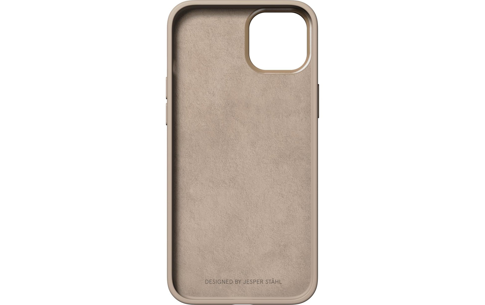 Nudient – Backcover Bold Case – für Apple iPhone 15 Plus – Leinenbeige – PC