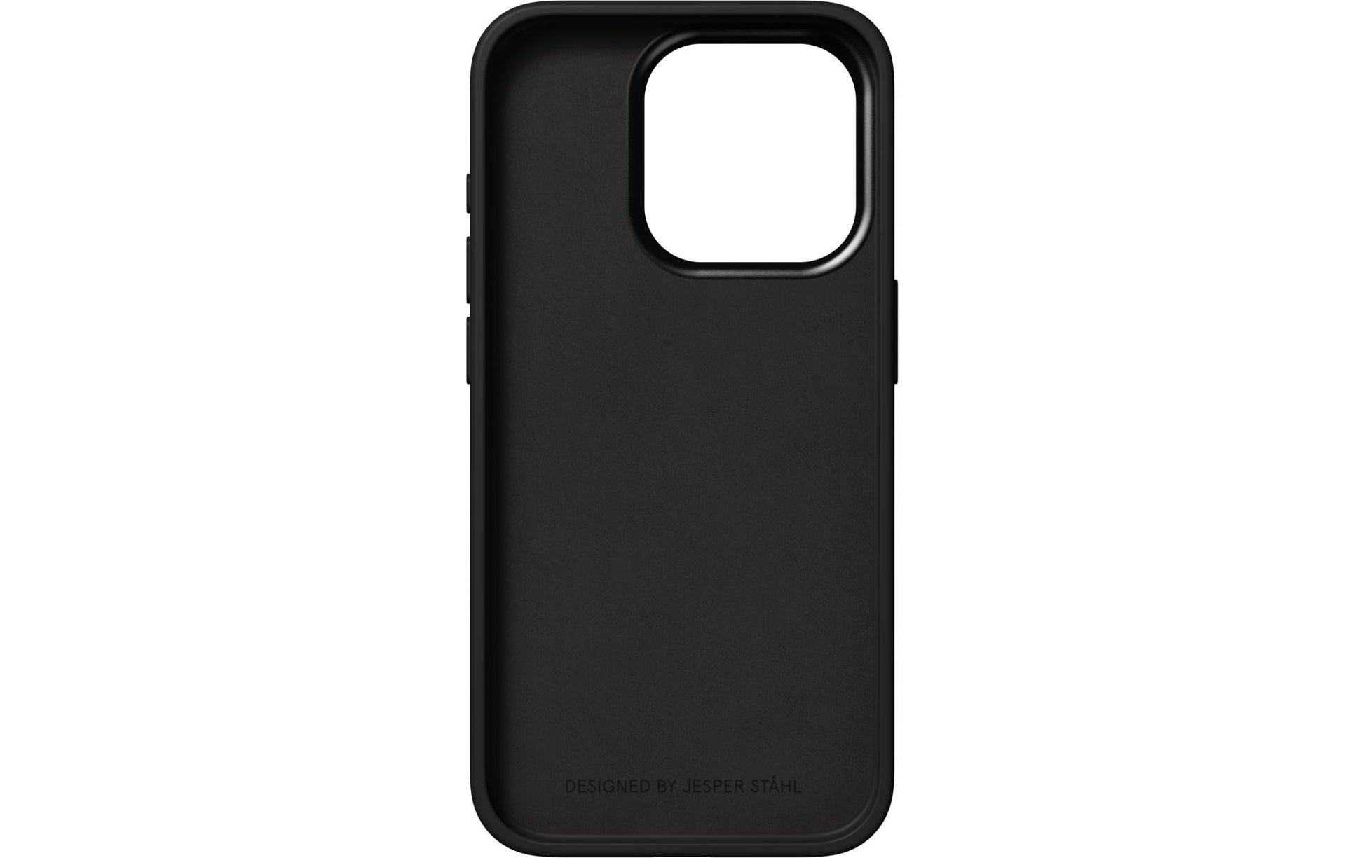 Nudient – Backcover – für Apple iPhone 15 Pro – schwarz