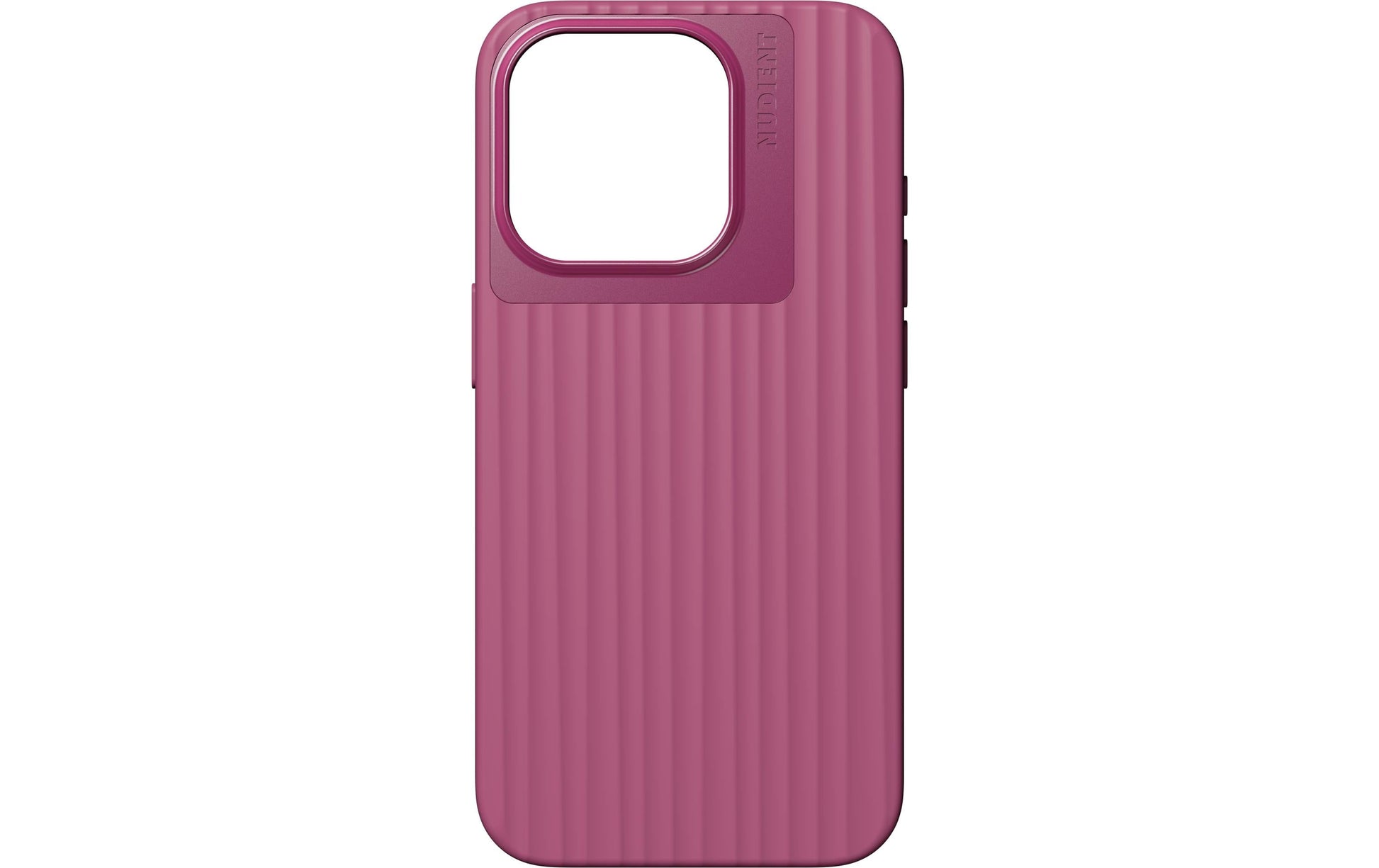 NUDIENT Bold – Backcover – für Apple iPhone 15 Pro – PC, Deep Pink