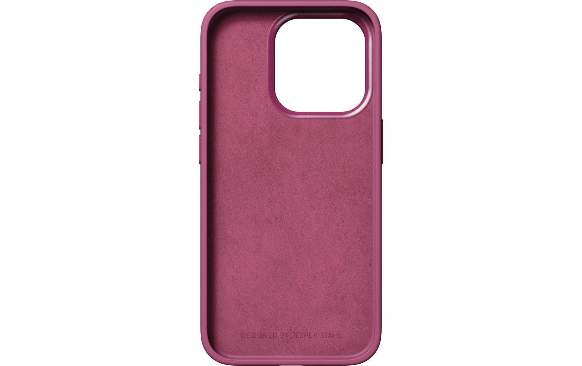 NUDIENT Bold – Backcover – für Apple iPhone 15 Pro – PC, Deep Pink