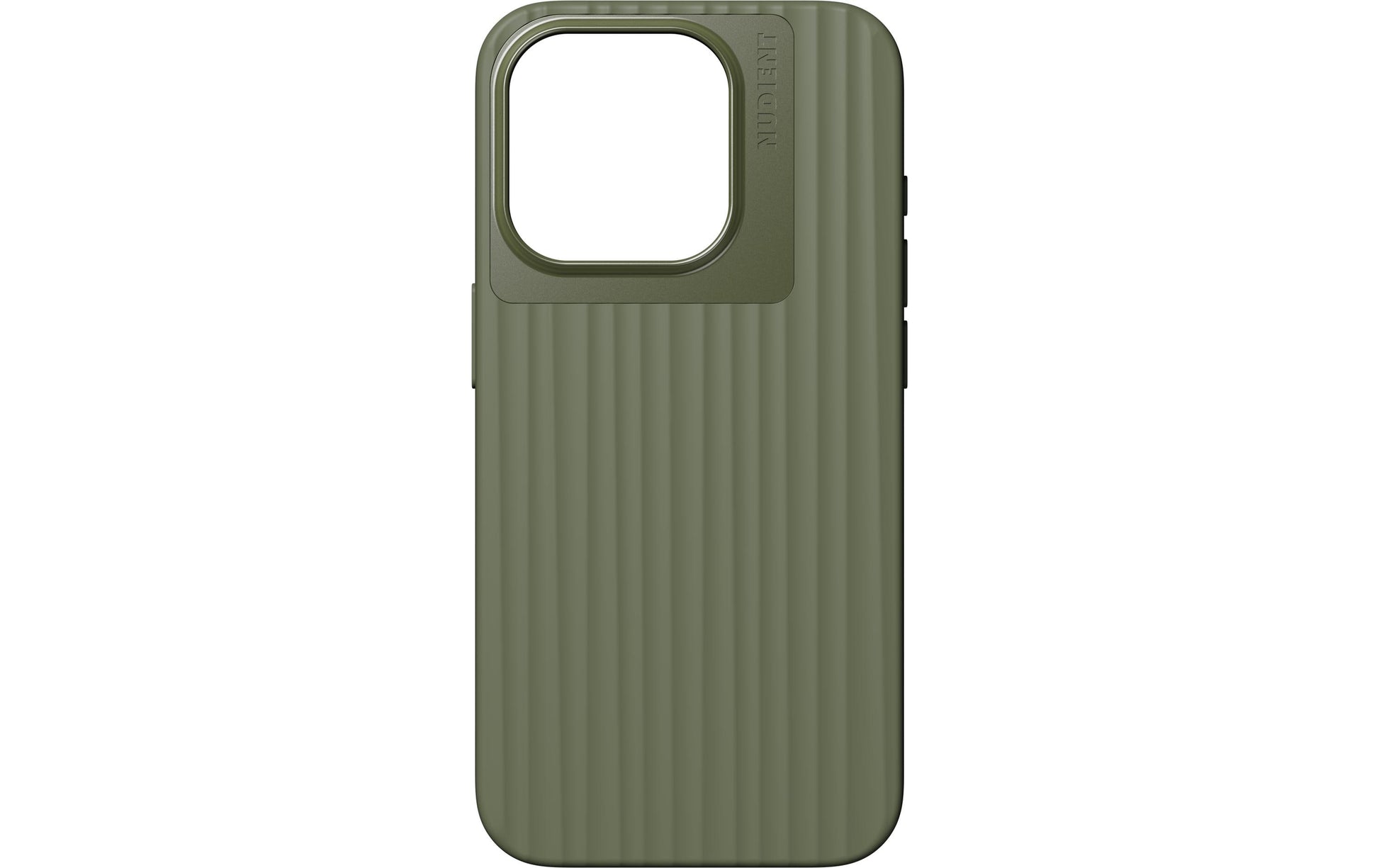 Nudient – Backcover – für Apple iPhone 15 Pro – olive – PC